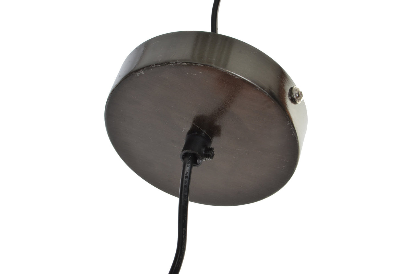 LAMPARA TECHO METAL 15X15X30 DESGASTADO NEGRO