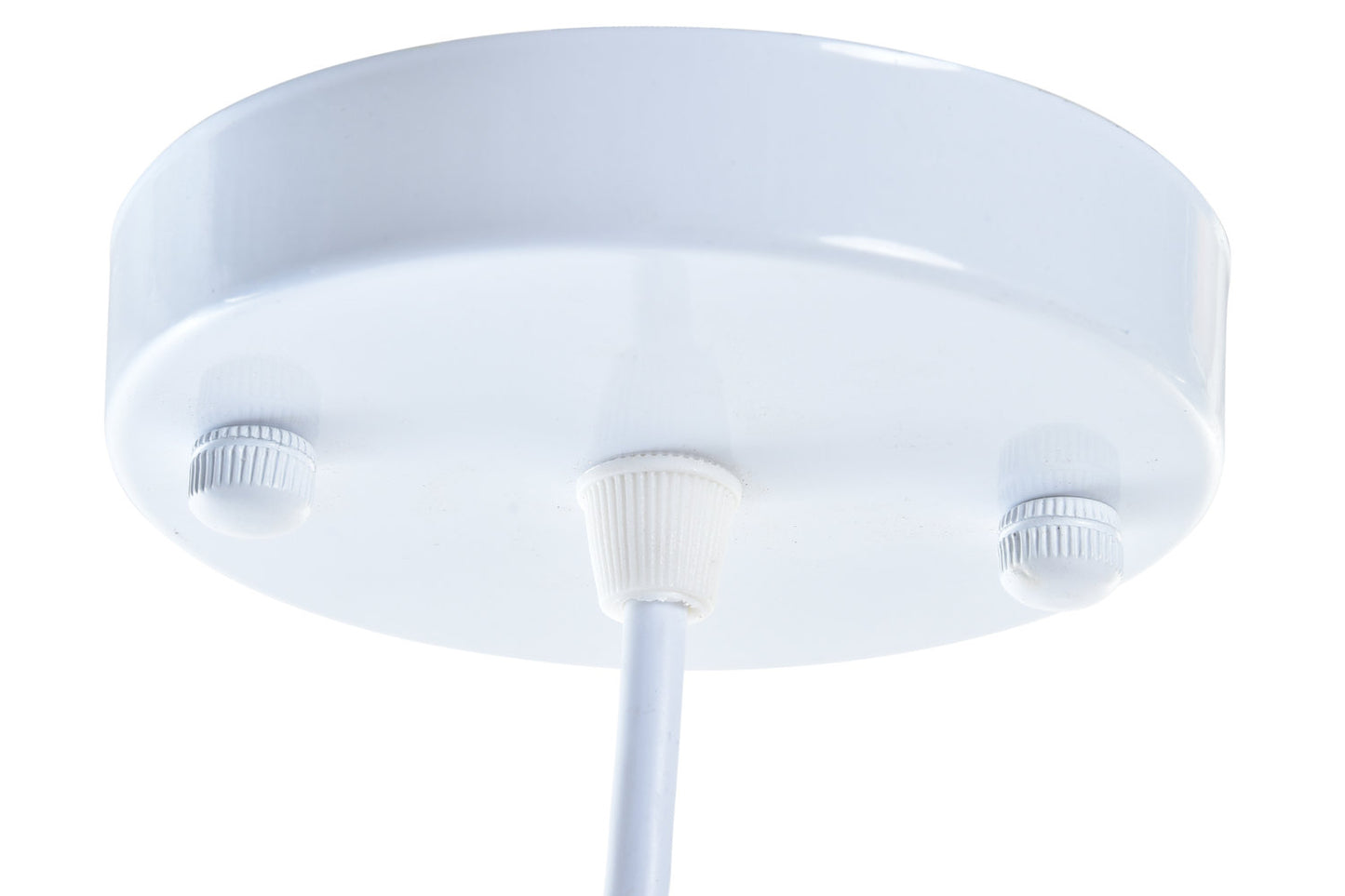 LAMPARA TECHO BAMBU LINO 32X32X45:5 BLANCO