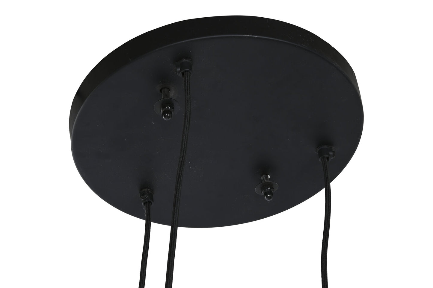 LAMPARA TECHO SET 3 MANGO 38X38X110 NEGRO