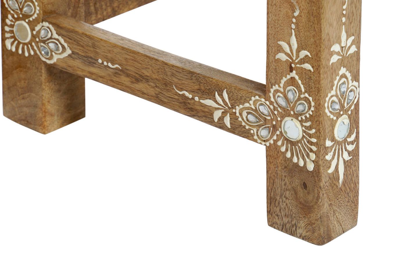 MESITA AUXILIAR SET 2 MANGO ACRILICO 45X30X45