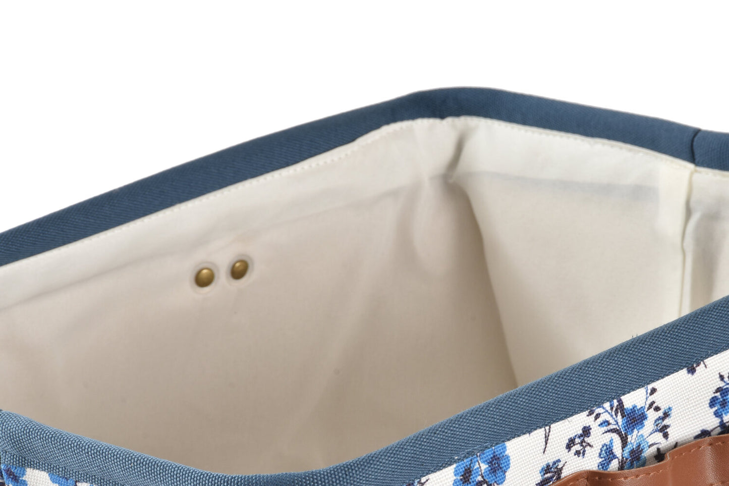 CESTA POLIESTER 40X30X30 AZUL