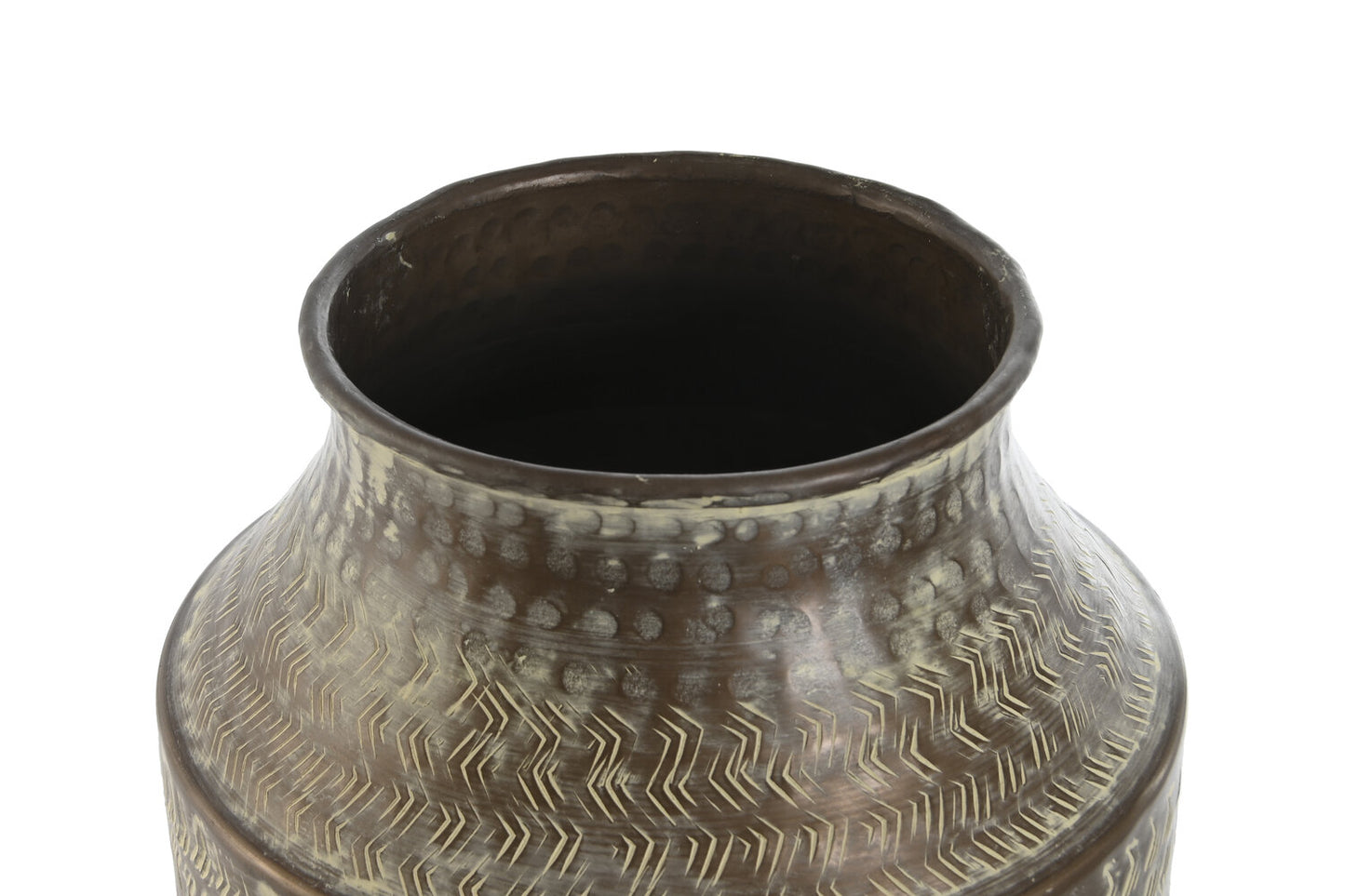 TIBOR ALUMINIO 20X20X42 PATINADO VERDE