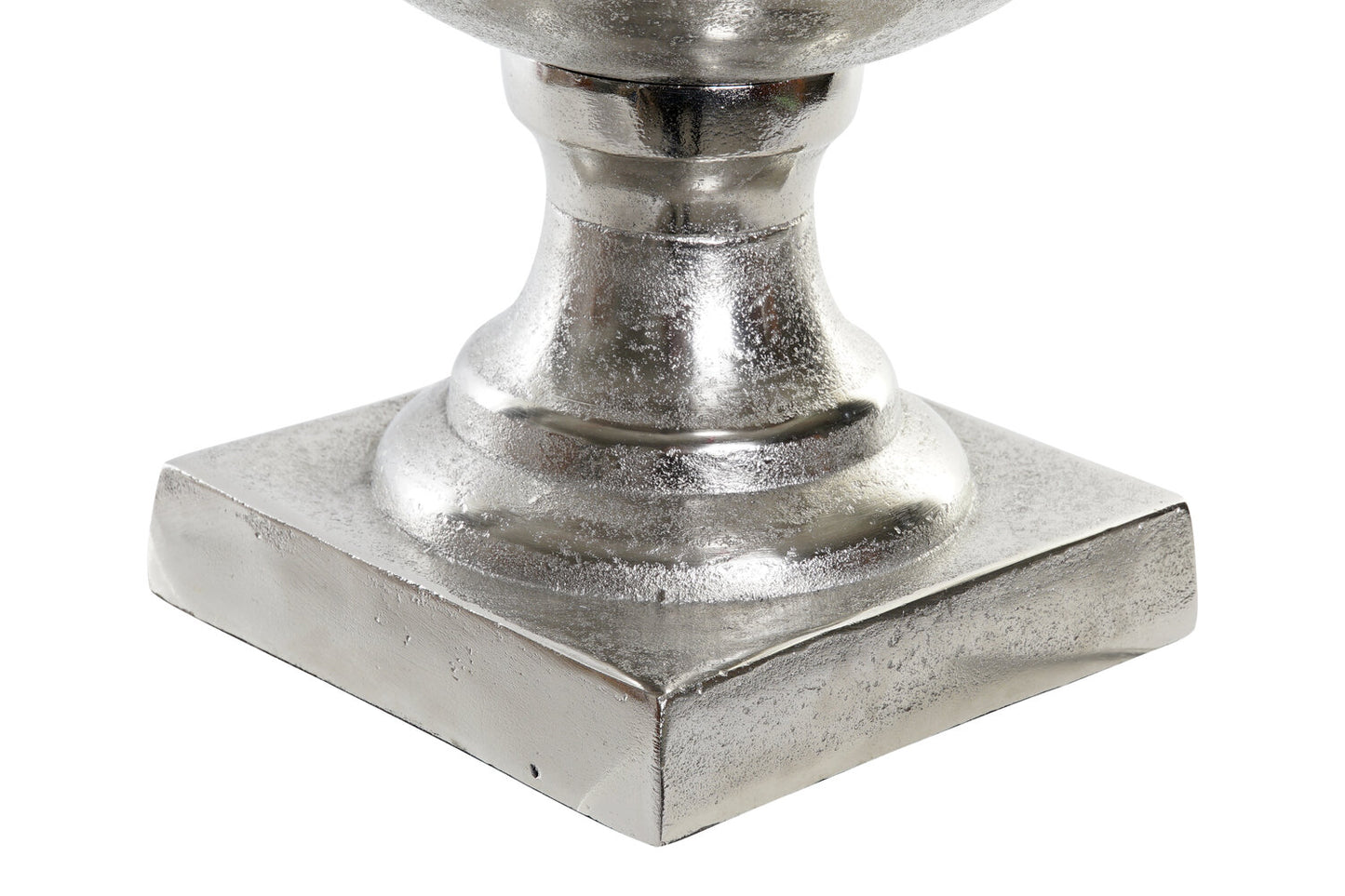 JARRON ALUMINIO 28:5X28:5X61:5 COPA PLATEADO