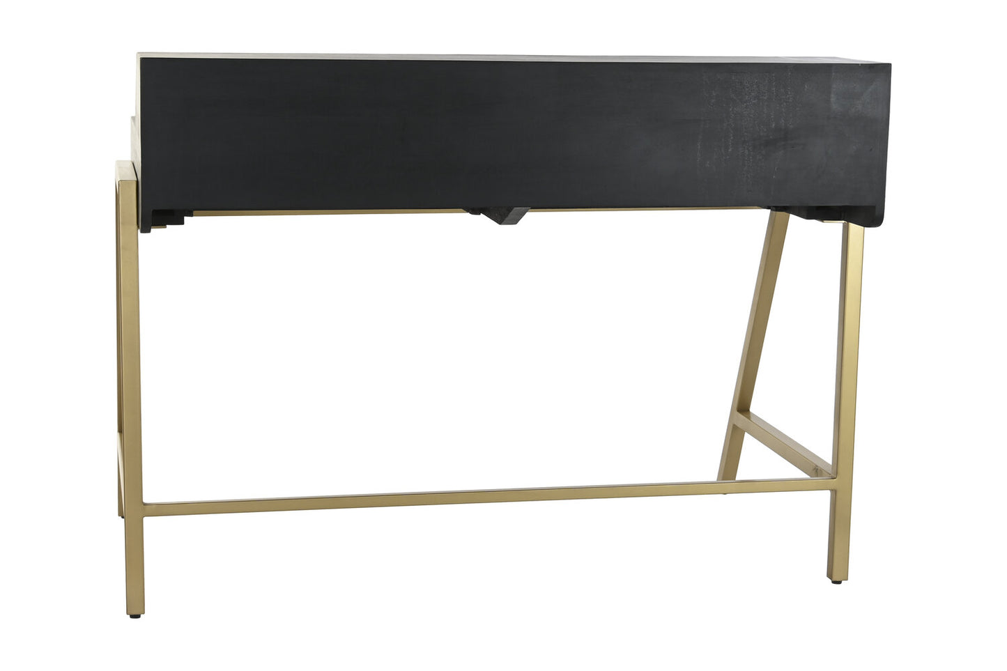 ESCRITORIO MANGO METAL 119X70X93:5 NEGRO