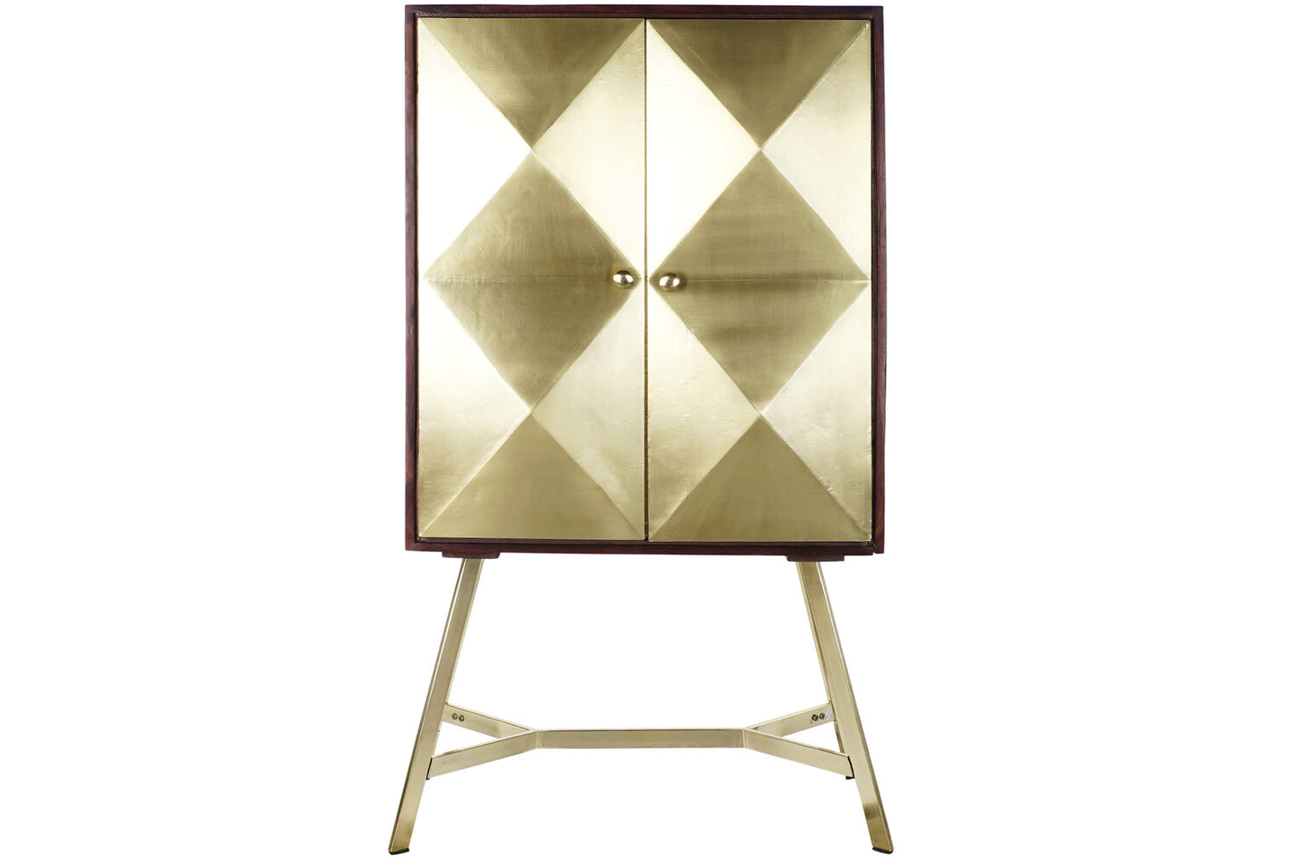 APARADOR MANGO ACACIA 84X43X156:5 MARRON OSCURO