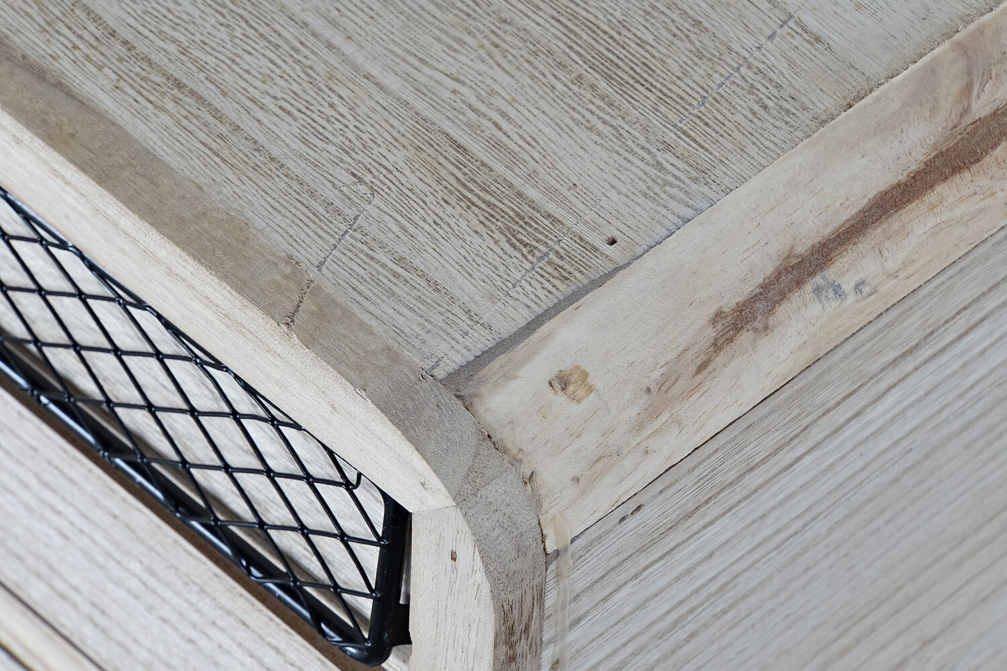 MUEBLE TV PAULOWNIA METAL 115X61X43 NATURAL