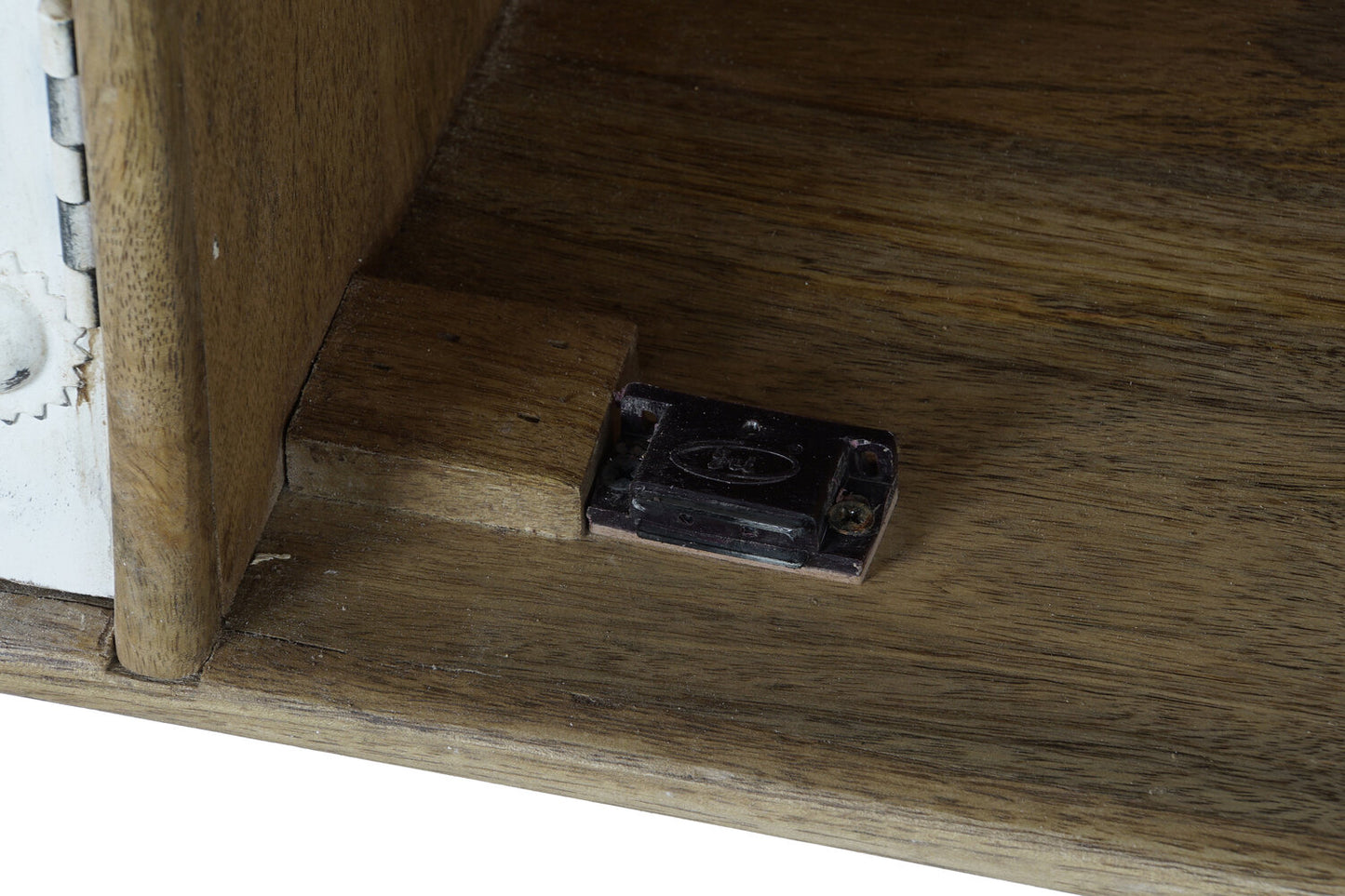 BUFFET MANGO 165X45X100 ENVEJECIDO BLANCO