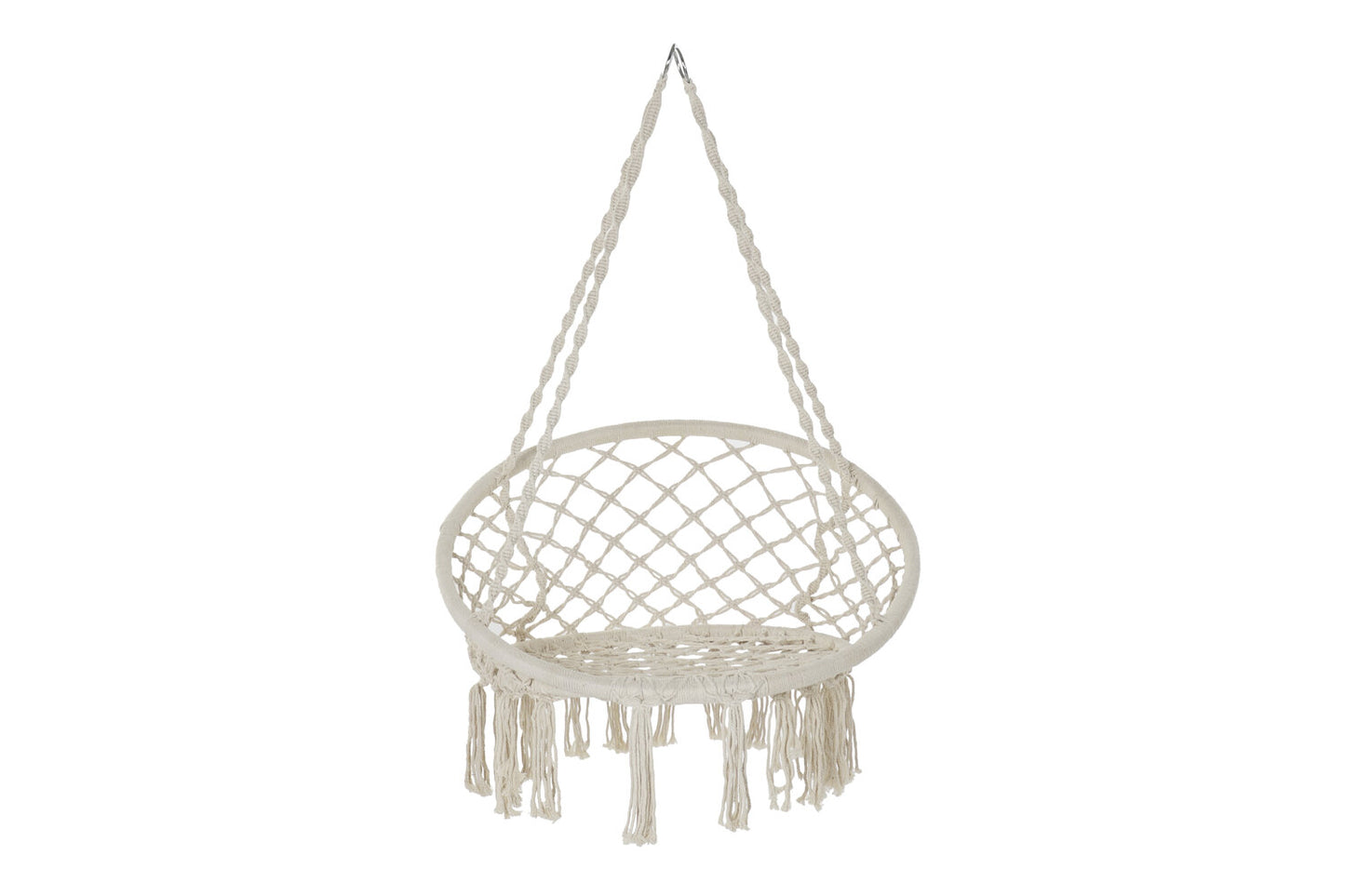 SILLA COLGANTE ALGODON ACERO 80X63X120 100KGS