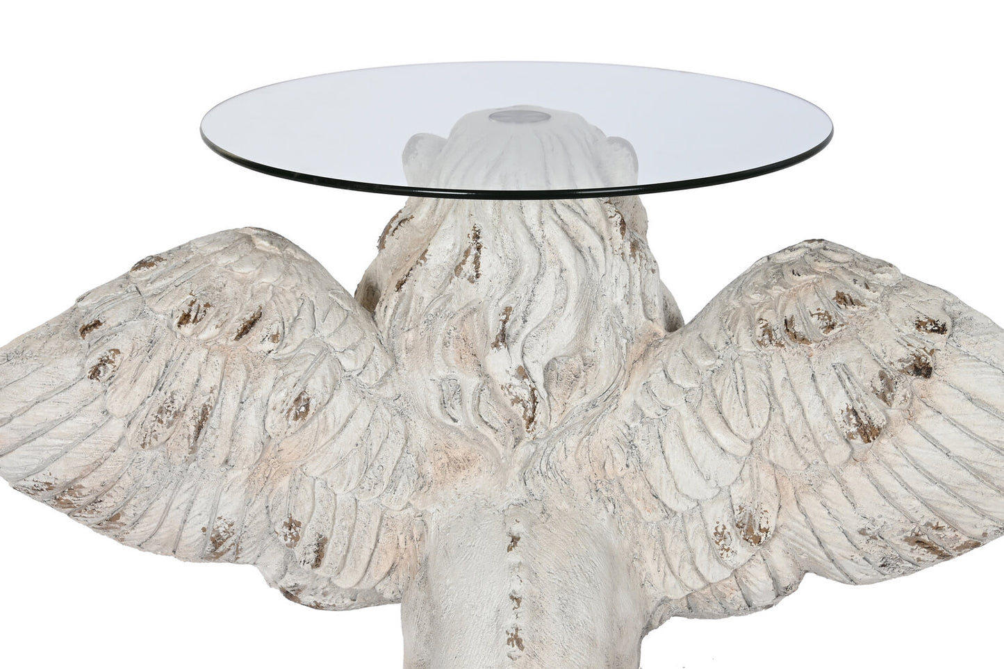 MESITA AUXILIAR MAGNESIA 96X62X61 LEON ALADO