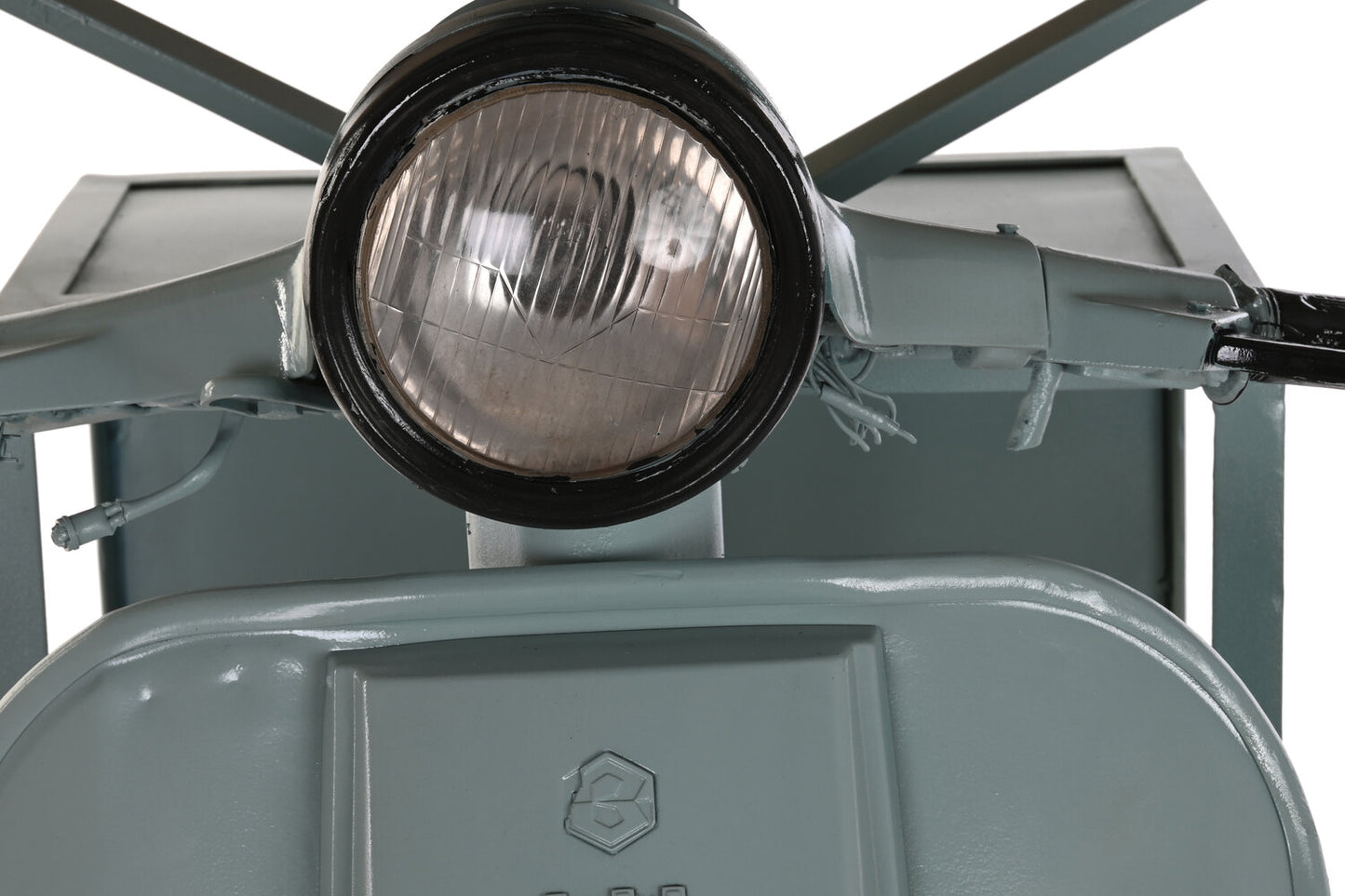 MESA HIERRO MANGO 116X72X110 MOTO DESGASTADO