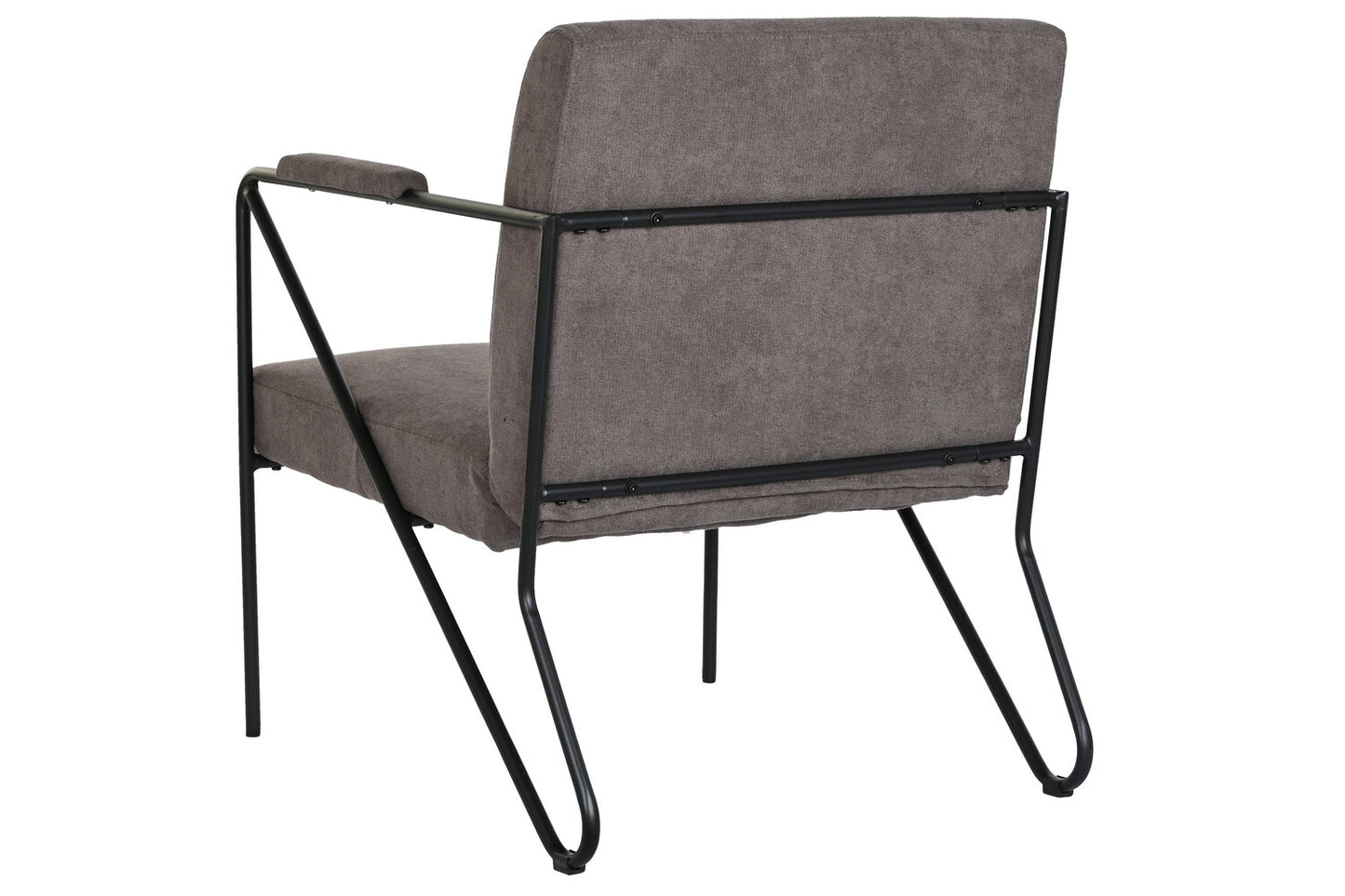 BUTACA POLIESTER METAL 64X69:5X76 GRIS