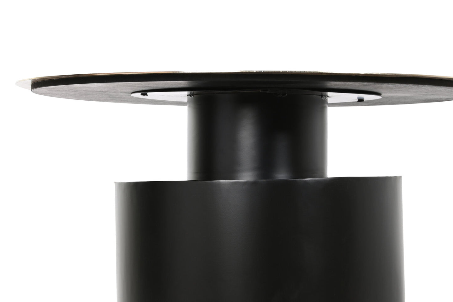 MESITA AUXILIAR HIERRO 76X76X46 DORADO