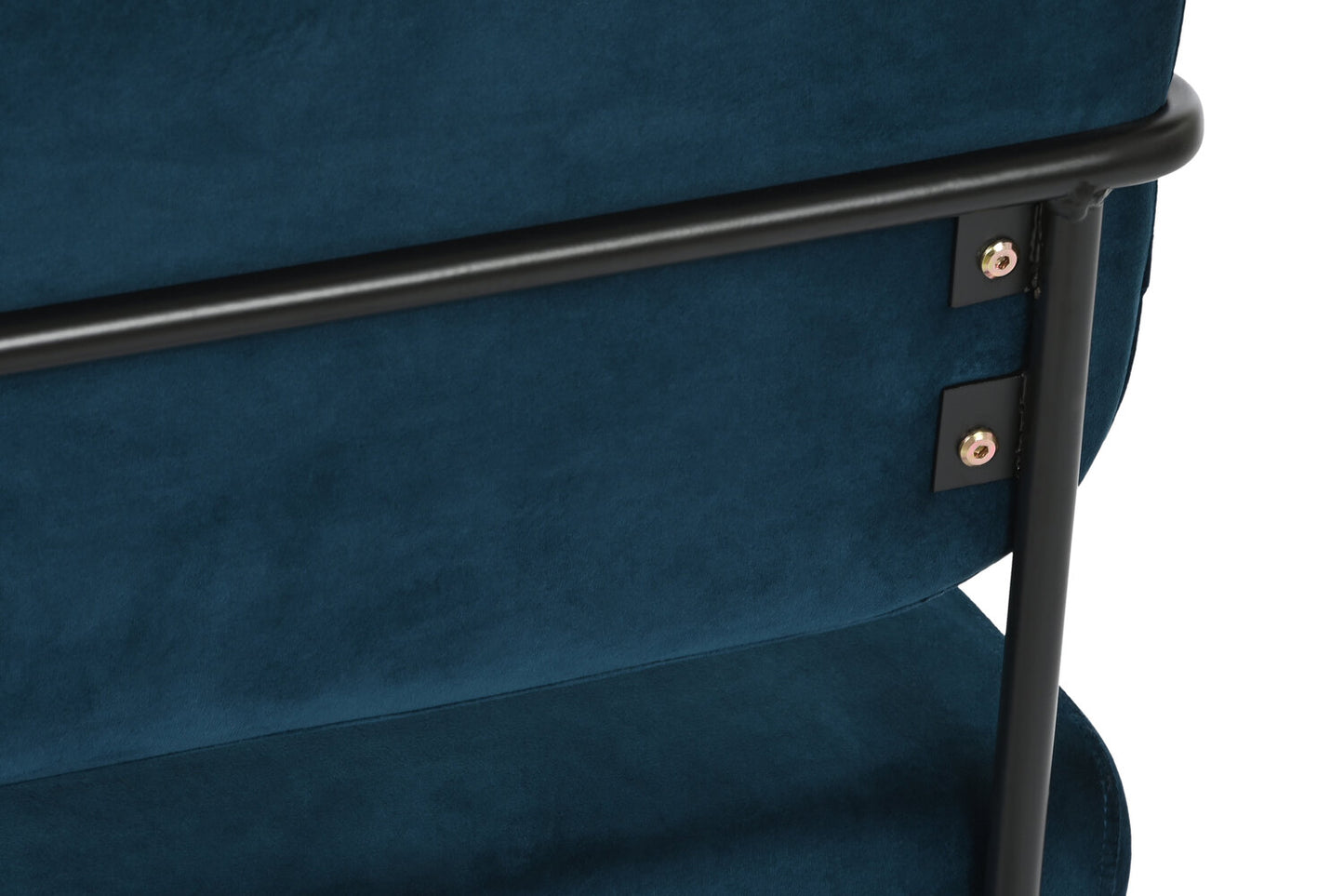 BUTACA POLIESTER METAL 55:5X72X71 AZUL