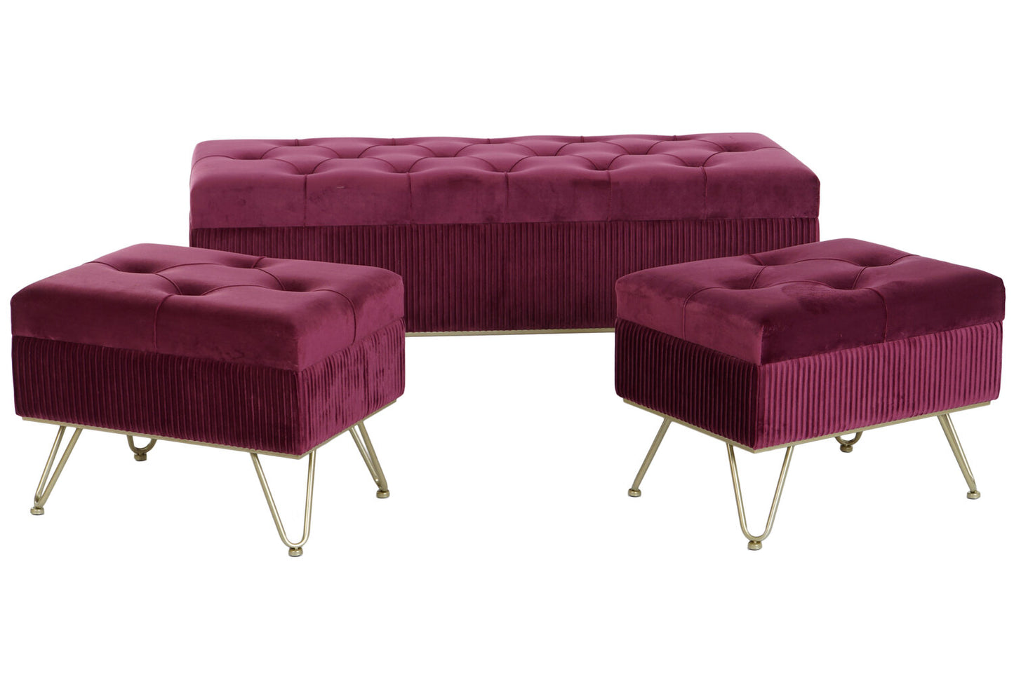 DESCALZADORA SET 3 POLIESTER METAL 110X42X44