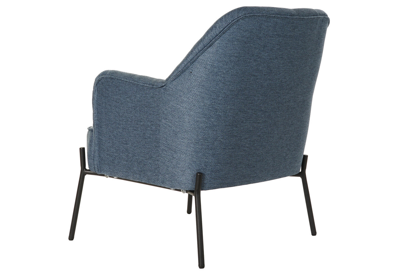 SILLON POLIESTER METAL 65X73X79:5 AZUL