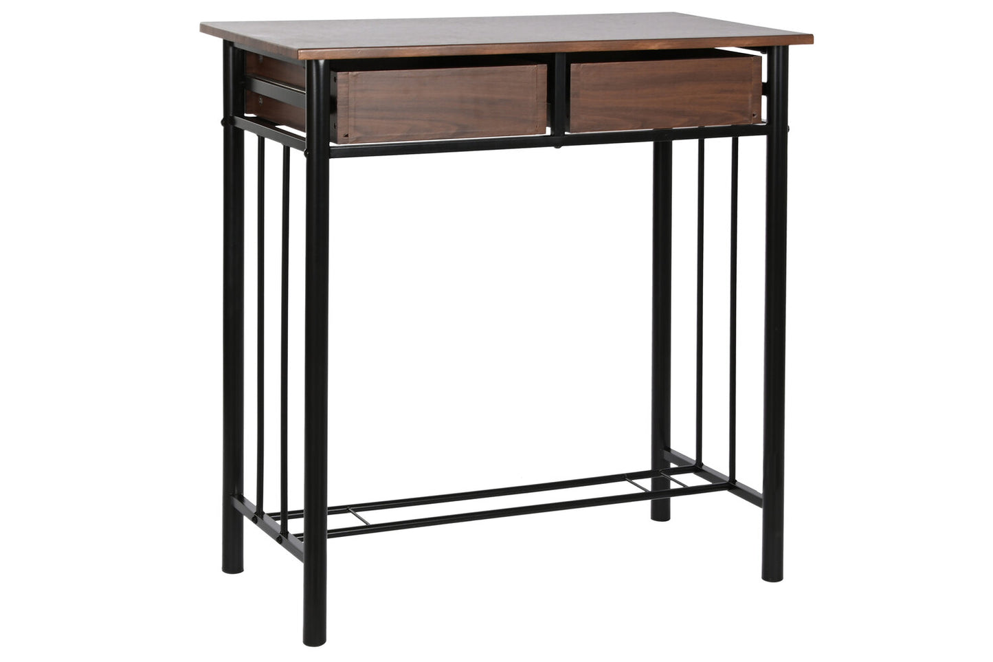 MESA SET 3 METAL MDF 80X50X84 32X32X45 NEGRO