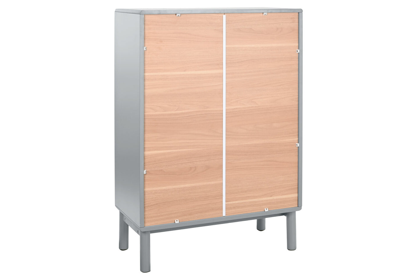 CHIFONIER MDF PU 80X40X117 60:00 GRIS