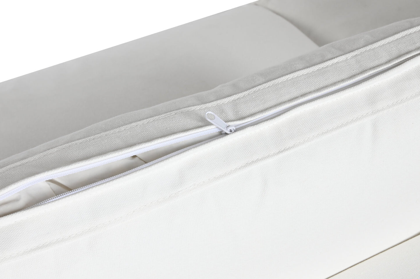 SOFA POLIESTER PLUMA 286X95:5X57 DESENFUNDABLE