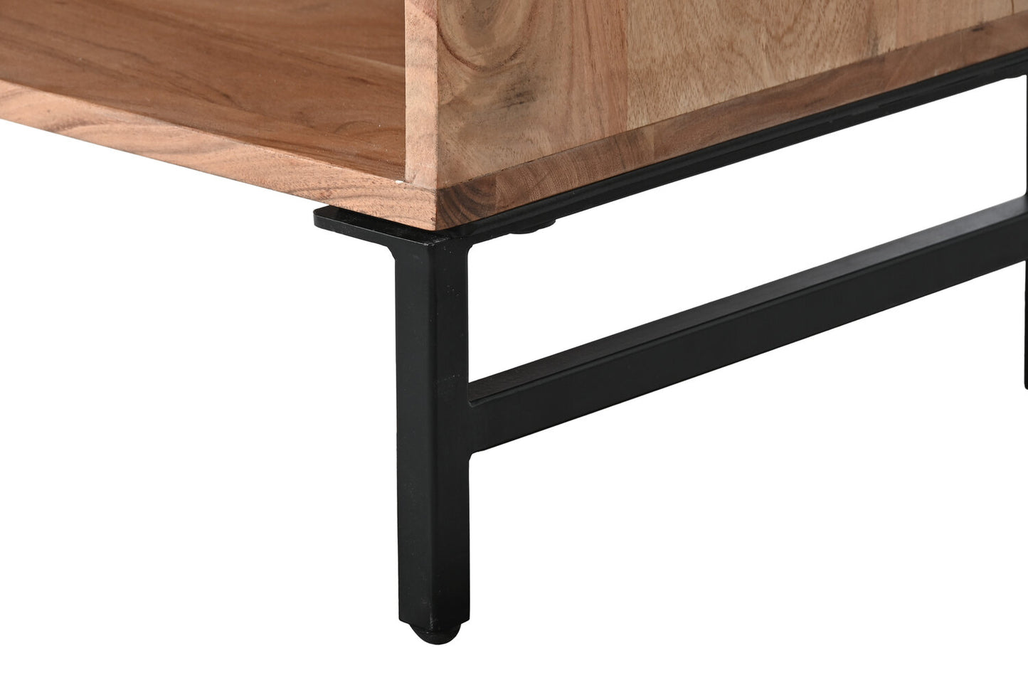 MUEBLE TV ACACIA METAL 145X40X45 NATURAL