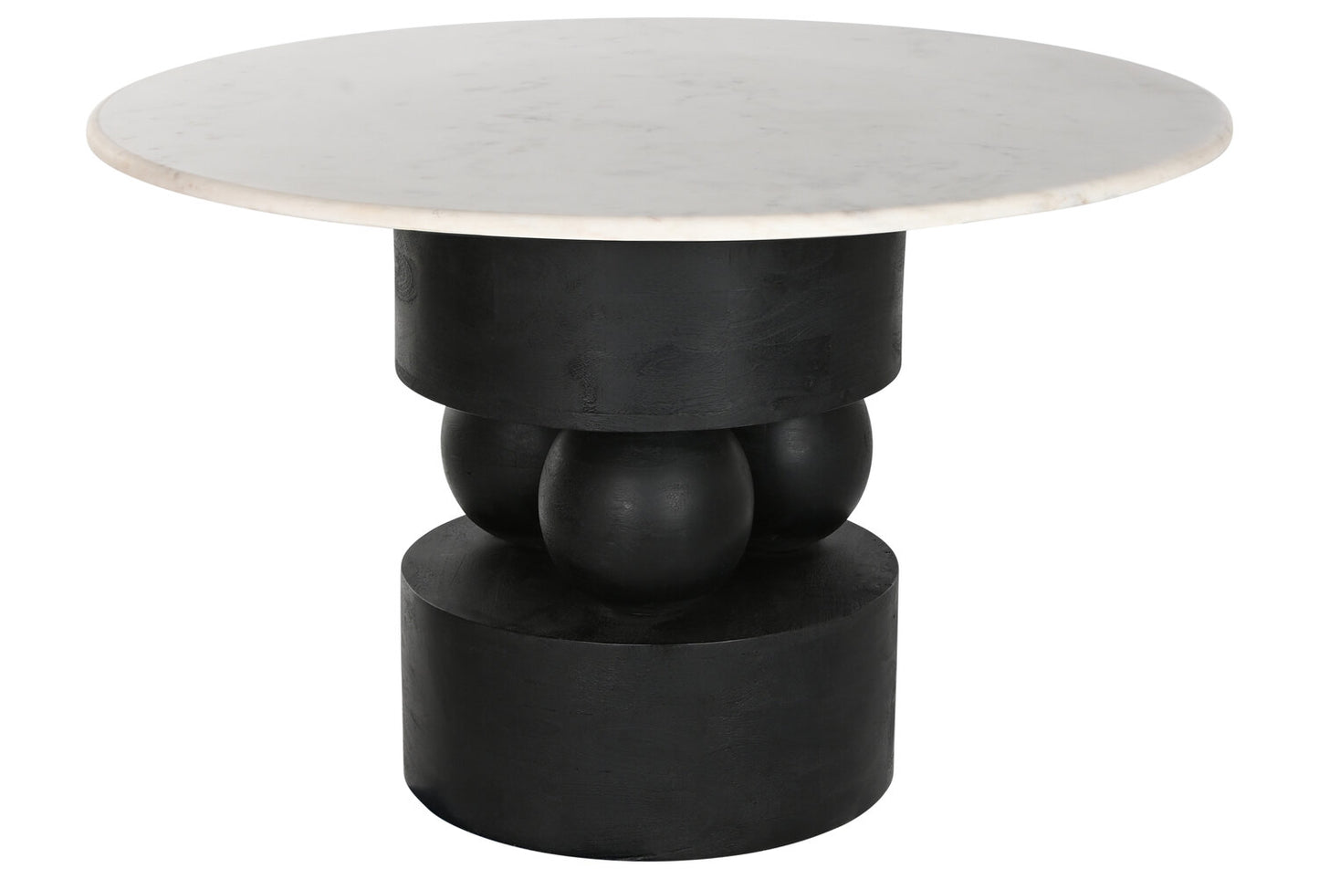 MESA REDONDA COMEDOR MANGO MARMOL 120X120X76