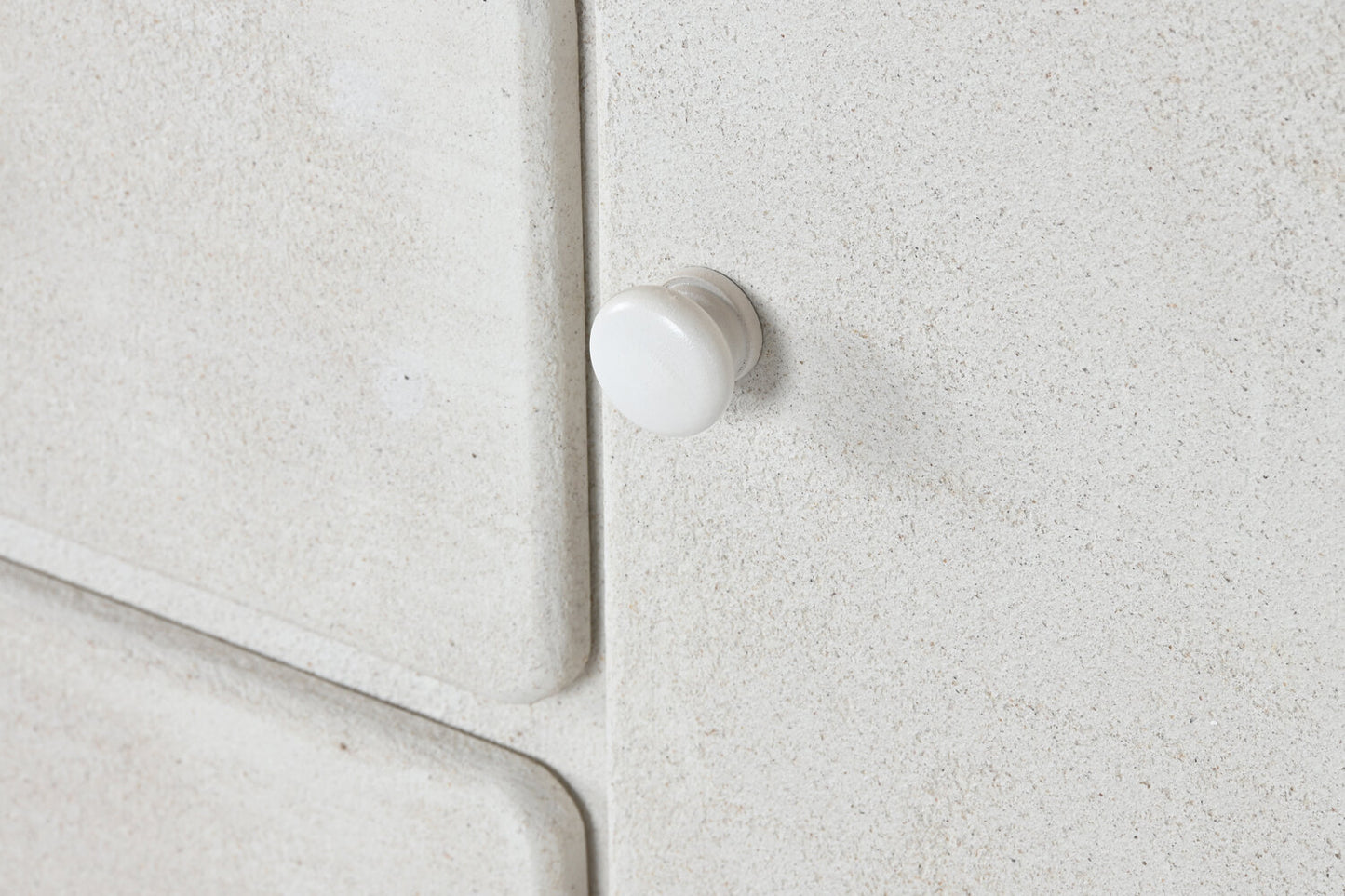 BUFFET MDF ABETO 120X38X80 29:70 RUGOSO BLANCO