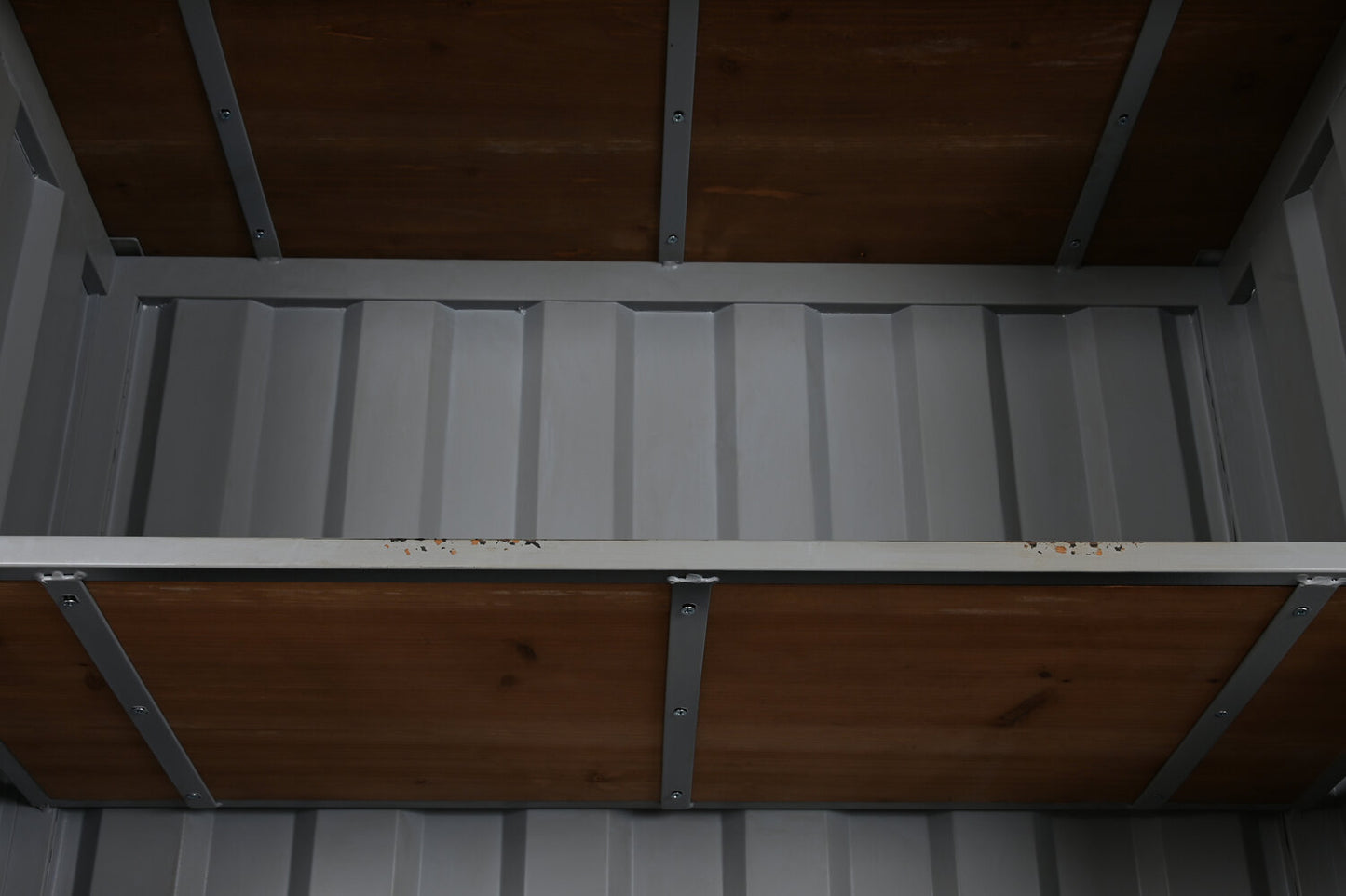 ESTANTERIA METAL MDF 87X44X168:5 36:30 CONTAINER
