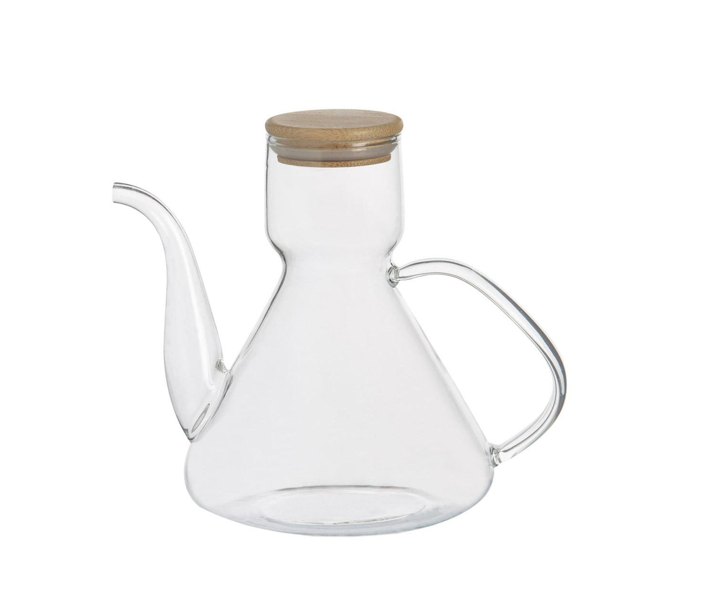 ACEITERA VIDRIO BAMBÚ 500 ML
