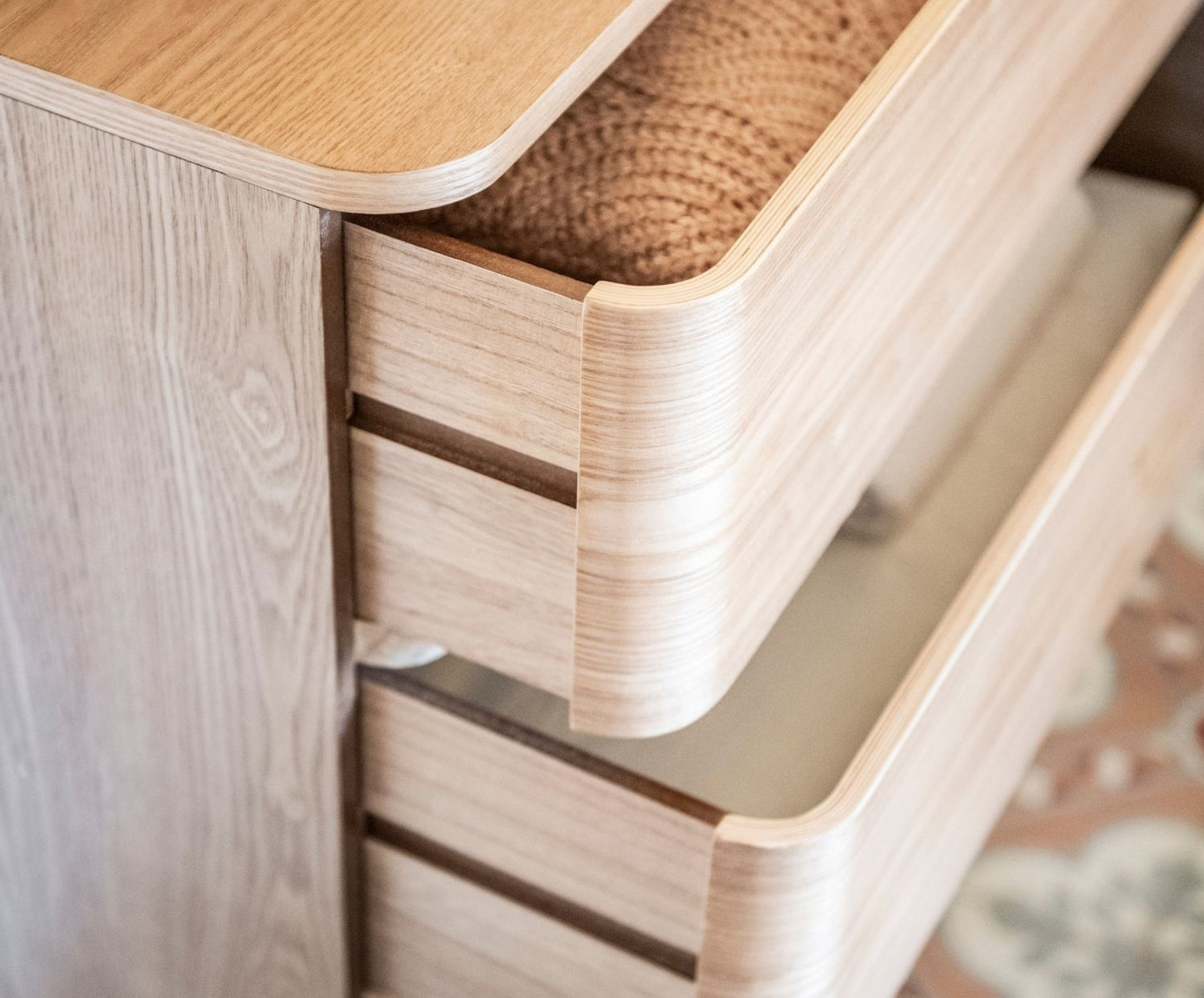 CÓMODA MADERA FRESNO 65X35X82CM