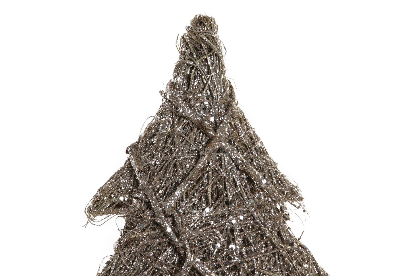 ARBOL RATAN LED 46X14X60 PURPURINA MARRON