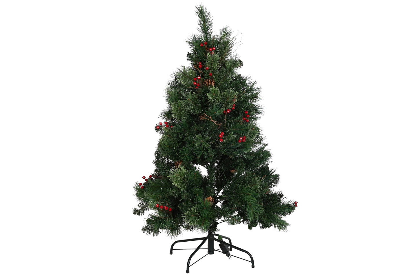 ARBOL LED PVC 80X80X120 150LEDS VERDE