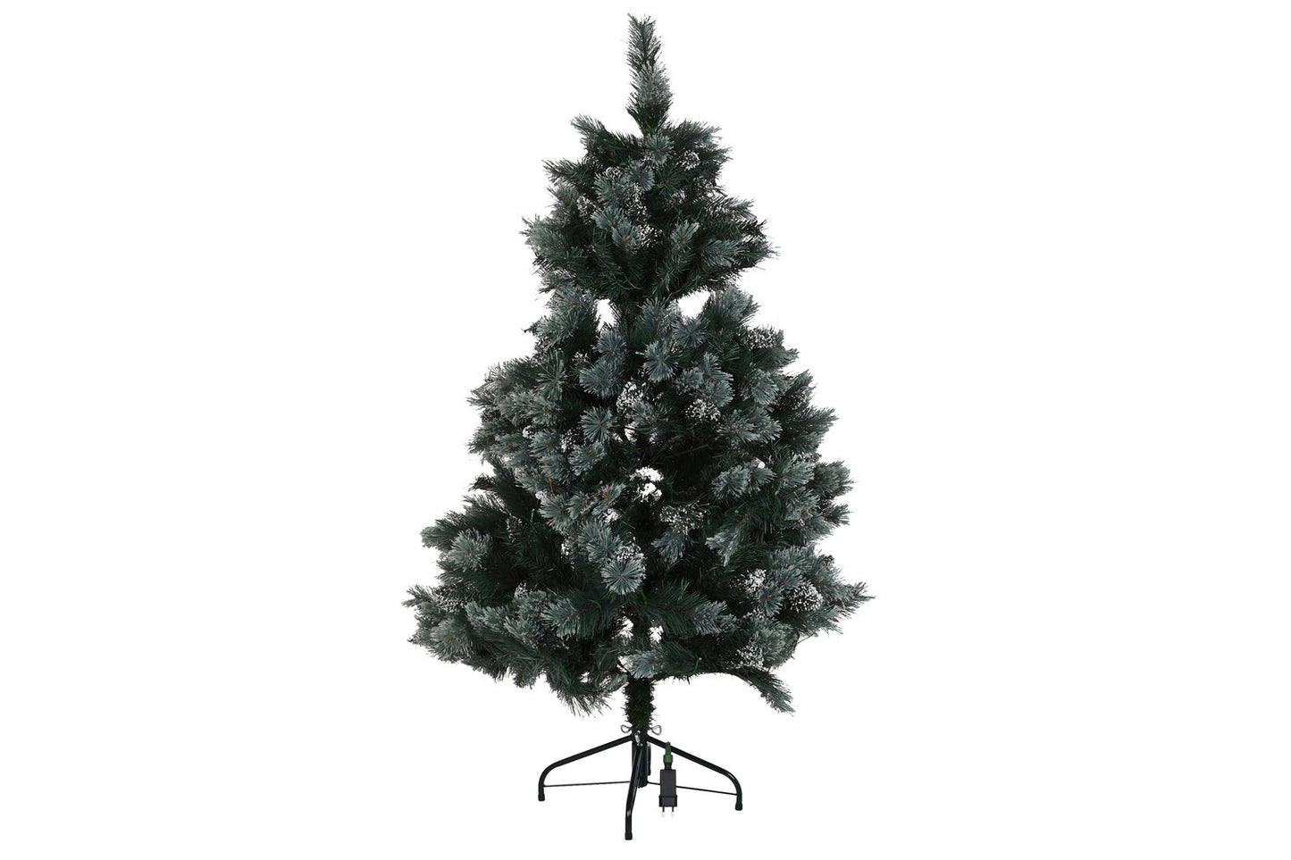 ARBOL LED PVC 100X100X150 200 LEDS NEVADO VERDE