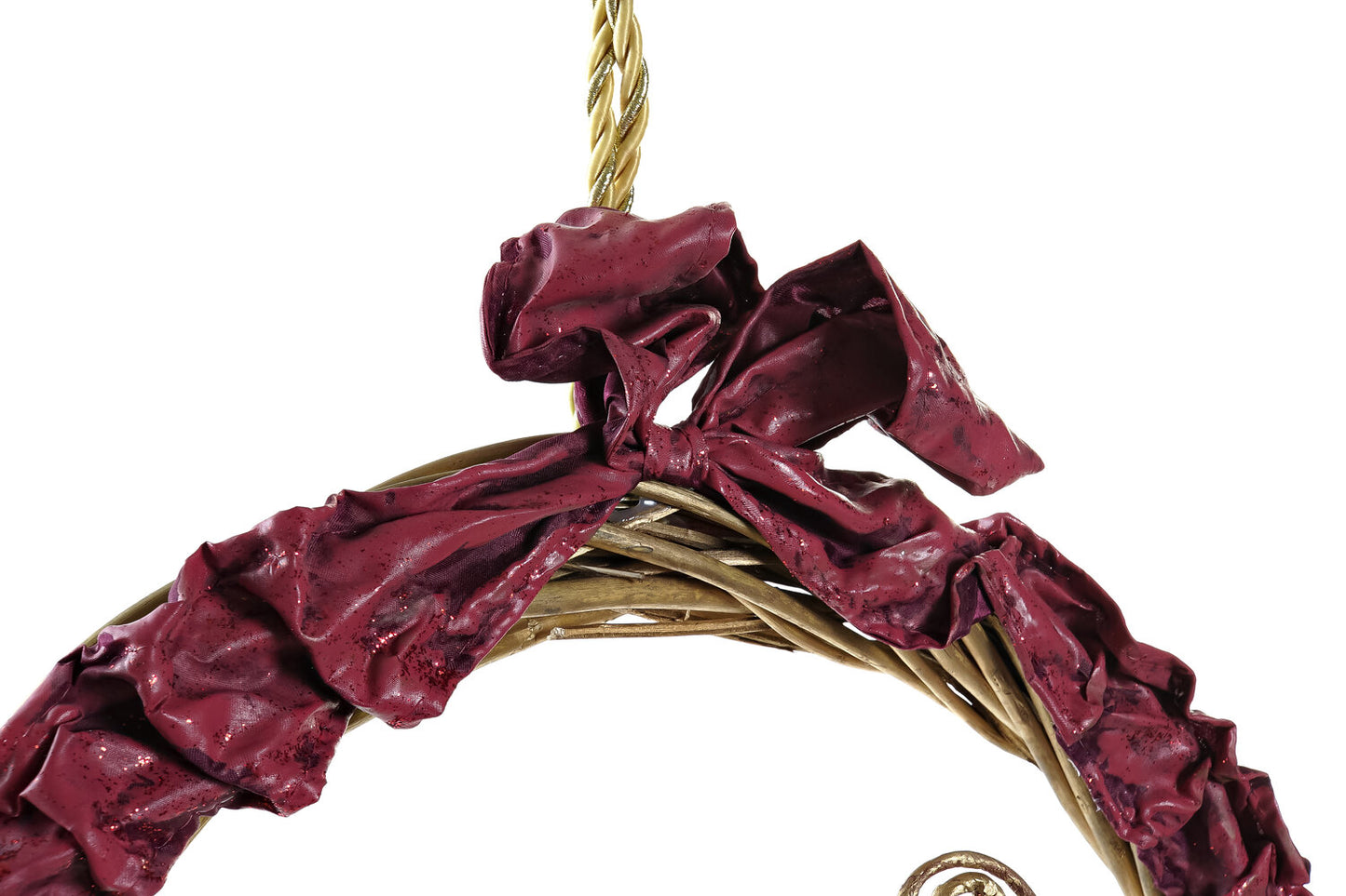 NACIMIENTO POLIESTER 50X5X50 CORONA ROJO