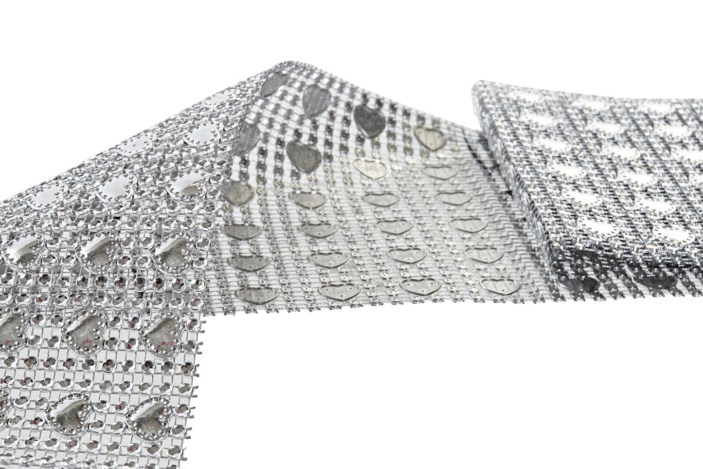 DECORACION PVC 150X12X0,1 PLATEADO