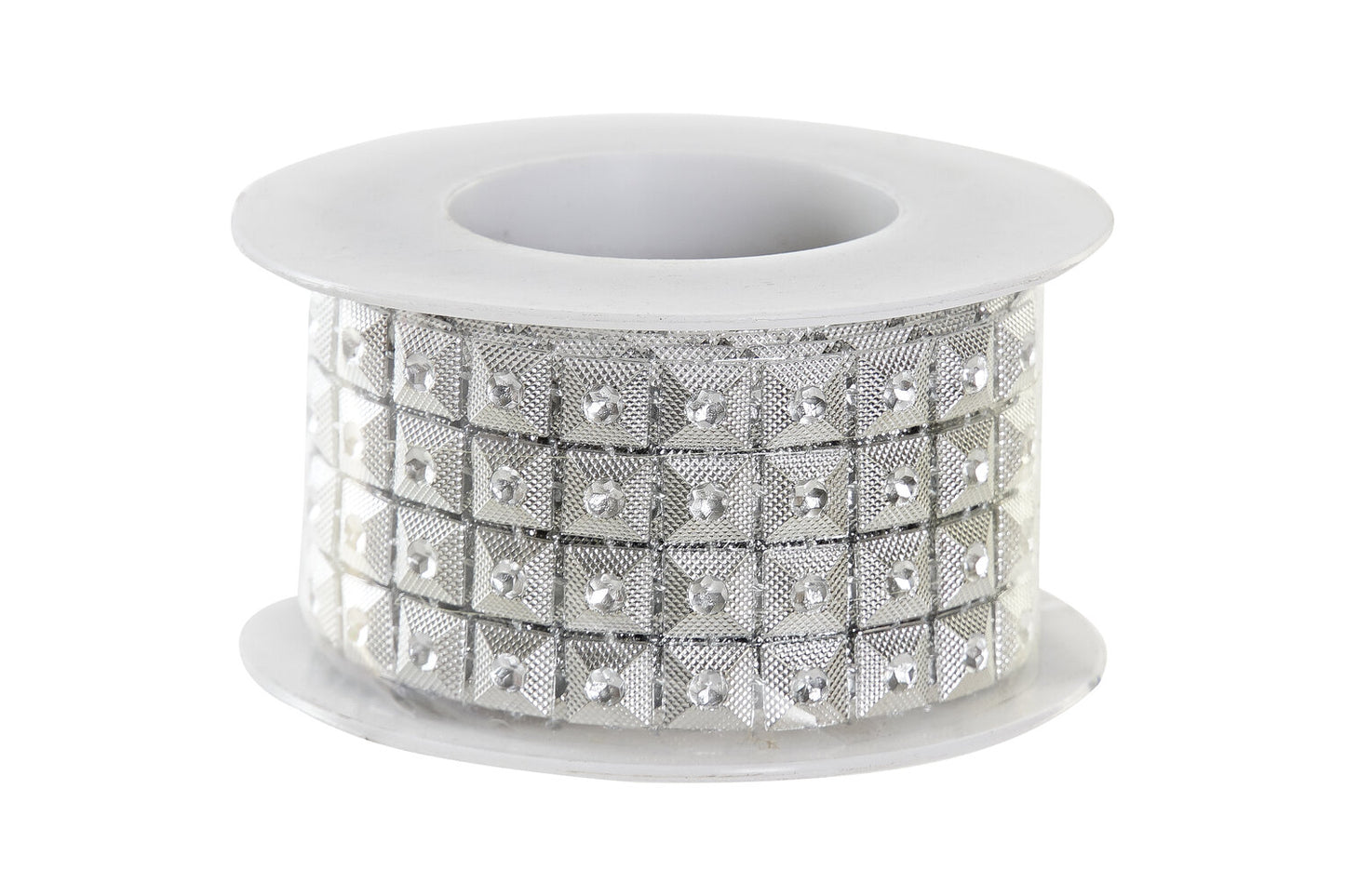 DECORACION PVC 150X4X0:1 PLATEADO