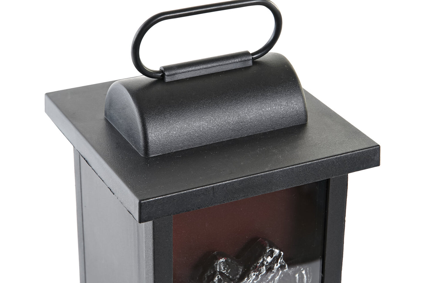 CHIMENEA LED PP 12X12X18 NEGRO