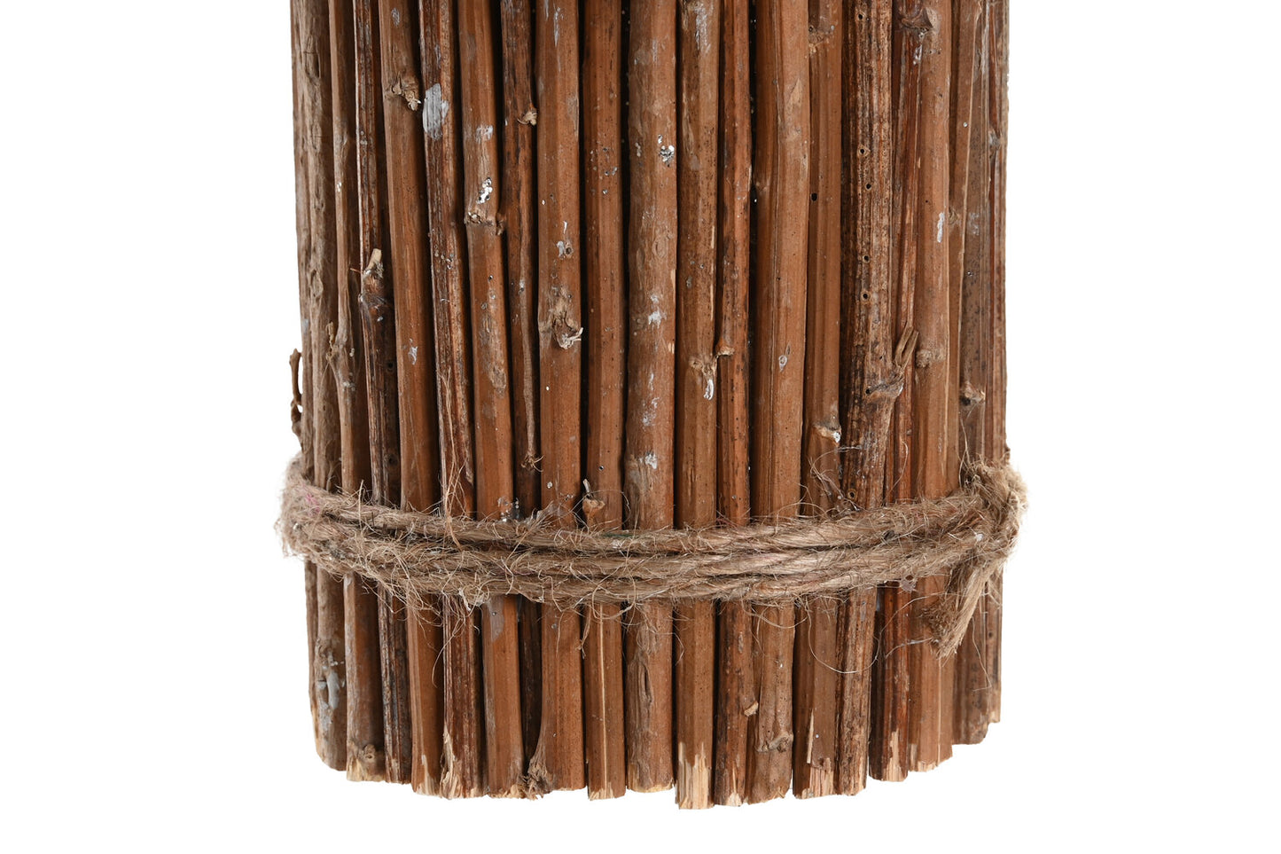 CENTRO MESA PIÑA NATURAL 18X18X22 RAMO DORADO