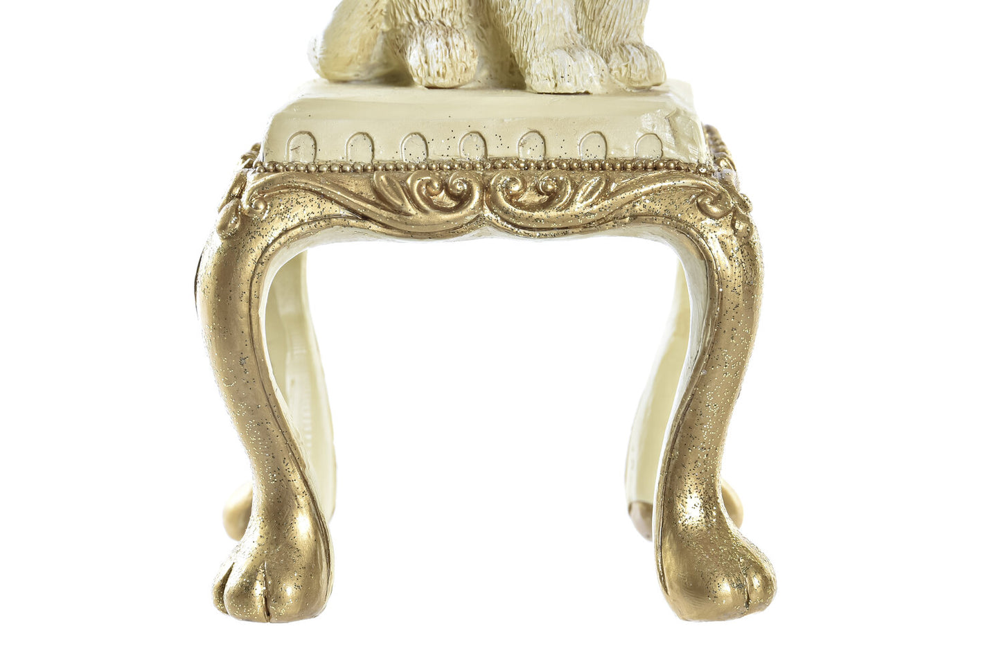 FIGURA RESINA 8X8X15:5 GATO DORADO