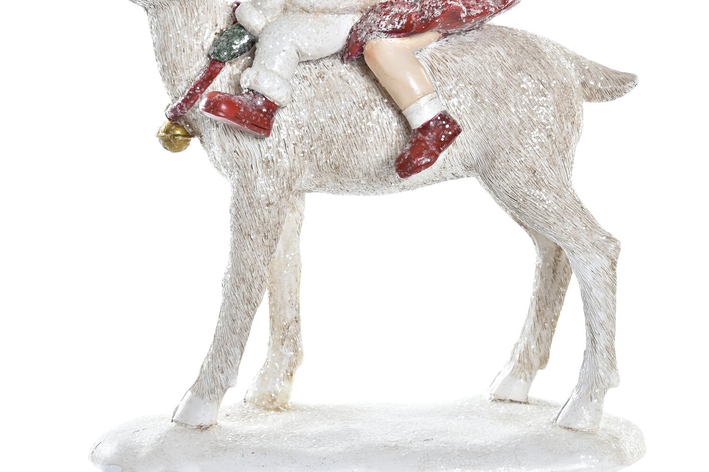 FIGURA RESINA 16X7X20:5 NIòOS BLANCO