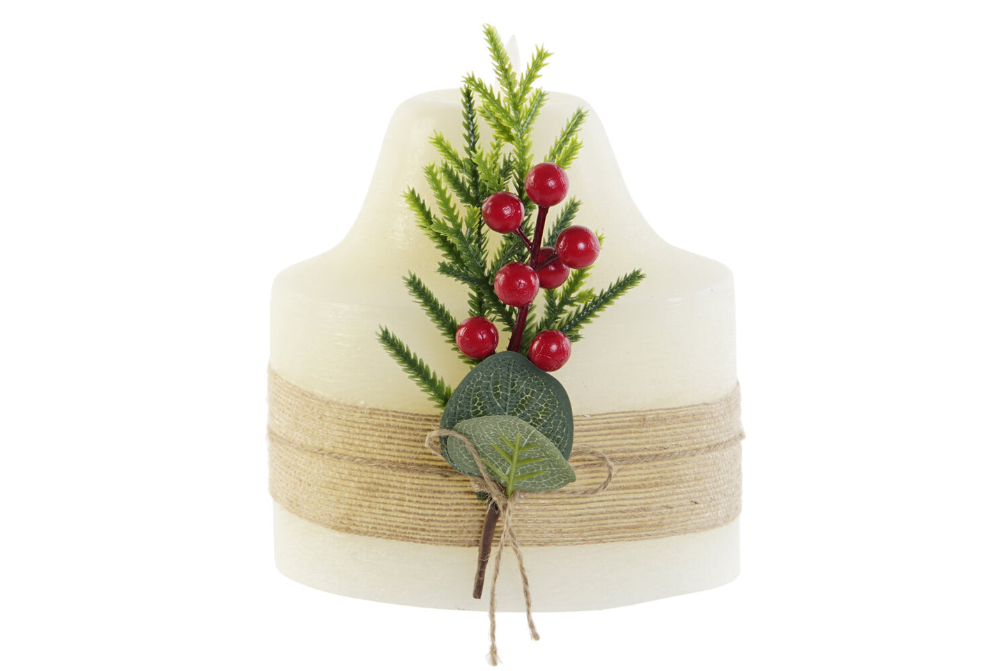 VELA LED CERA 15X15X15 952 GR: MOVIMIENTO BLANCO