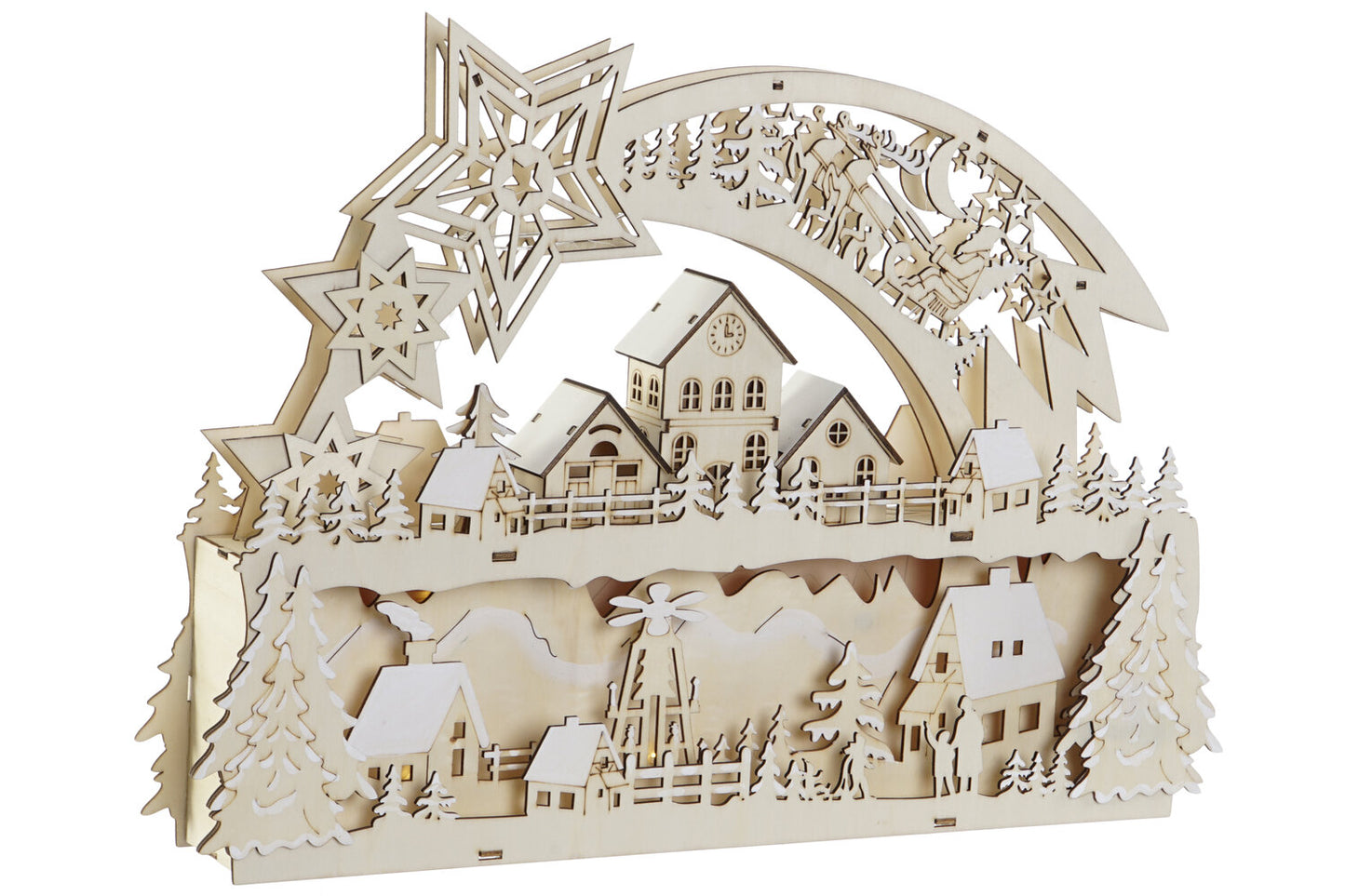 CASA MDF LED 45:35X6:5X32 NATURAL