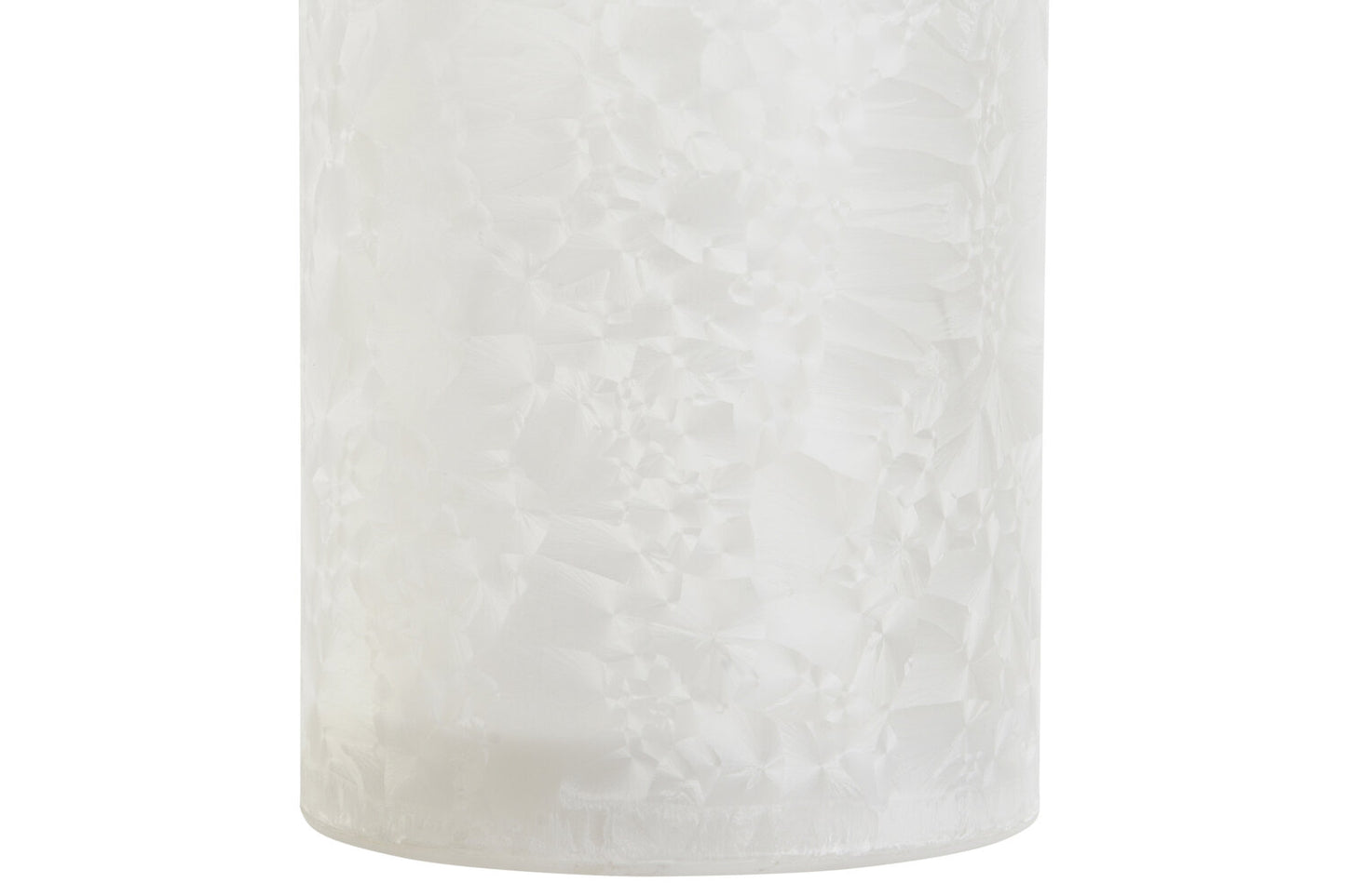 DECORACION LUMINOSA CRISTAL LED 10X10X15 BLANCO