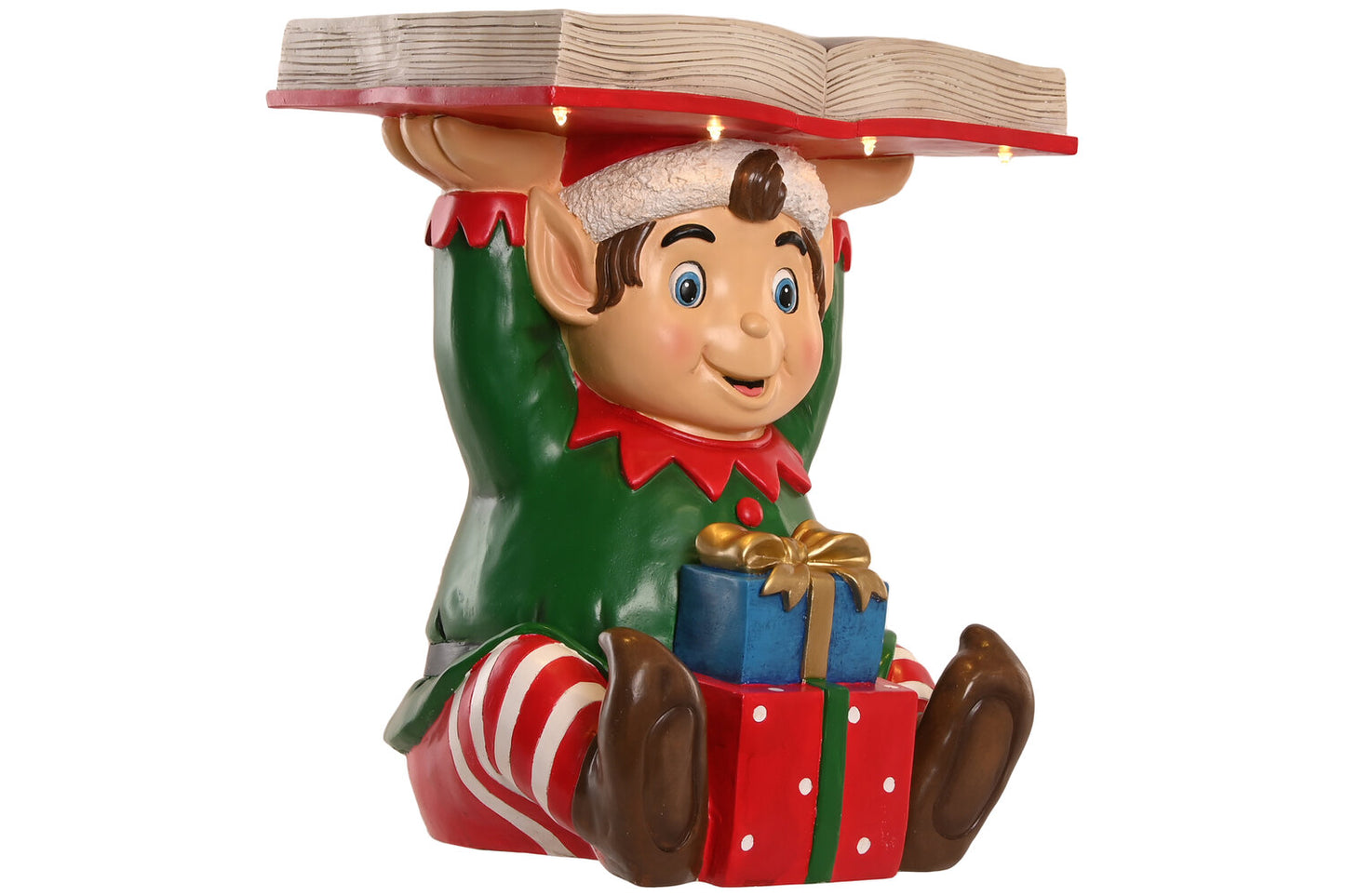 MESITA AUXILIAR LED RESINA 38X28X47 8:00 ELFO