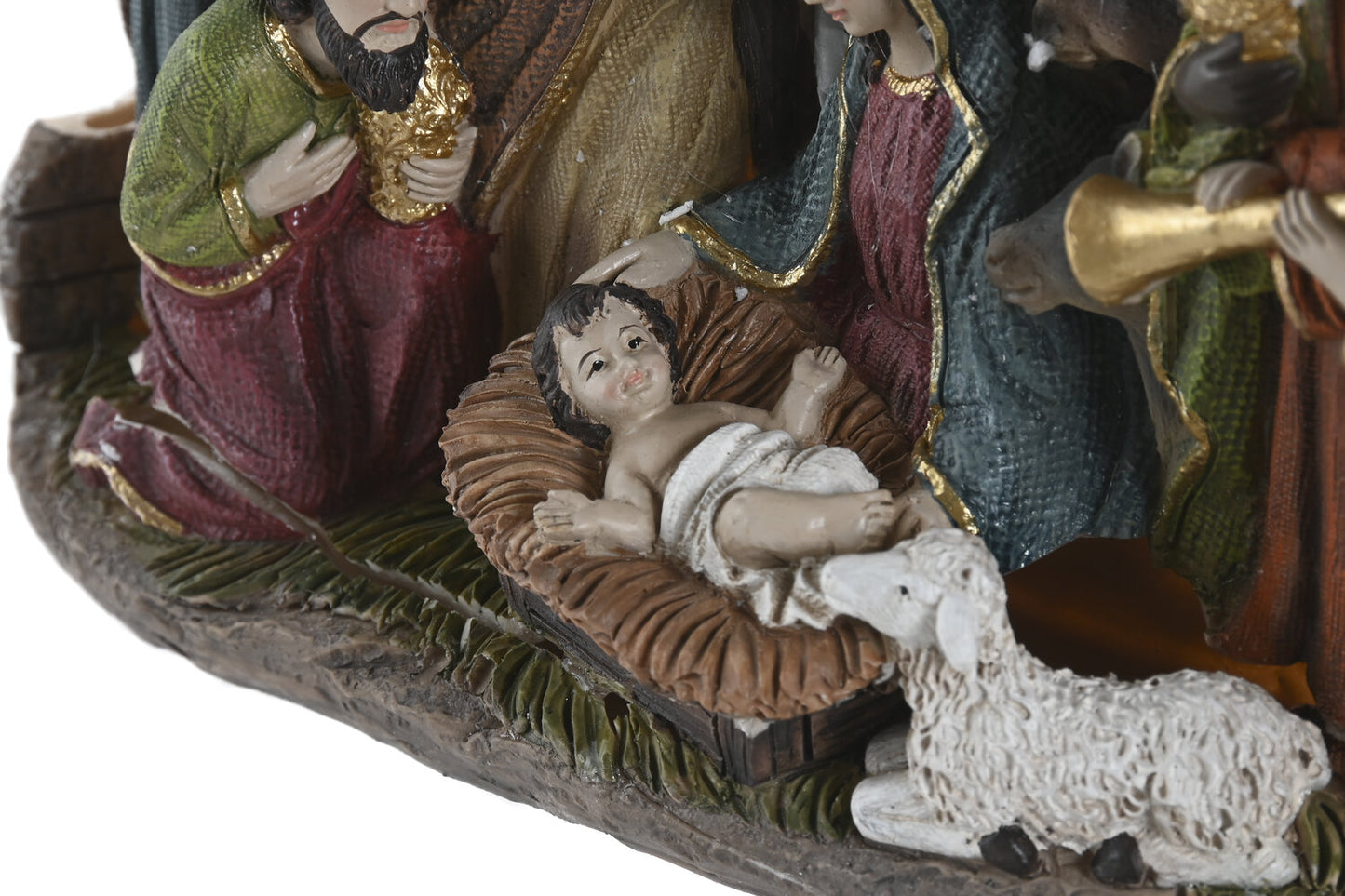 NACIMIENTO RESINA 21X6X19 MULTICOLOR