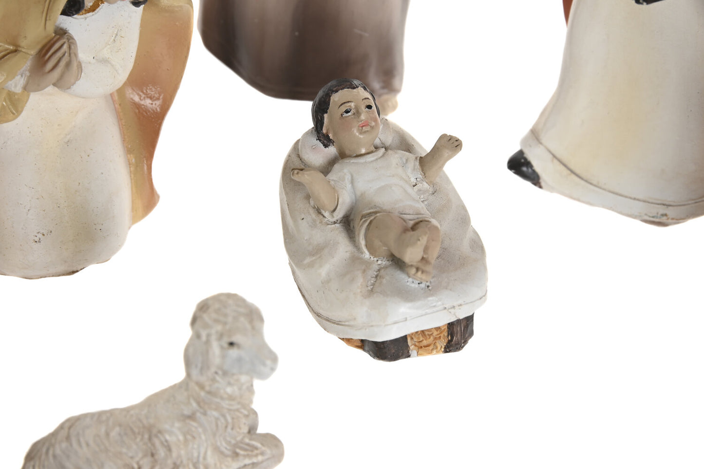 NACIMIENTO SET 11 RESINA 5X5X10:5 MULTICOLOR