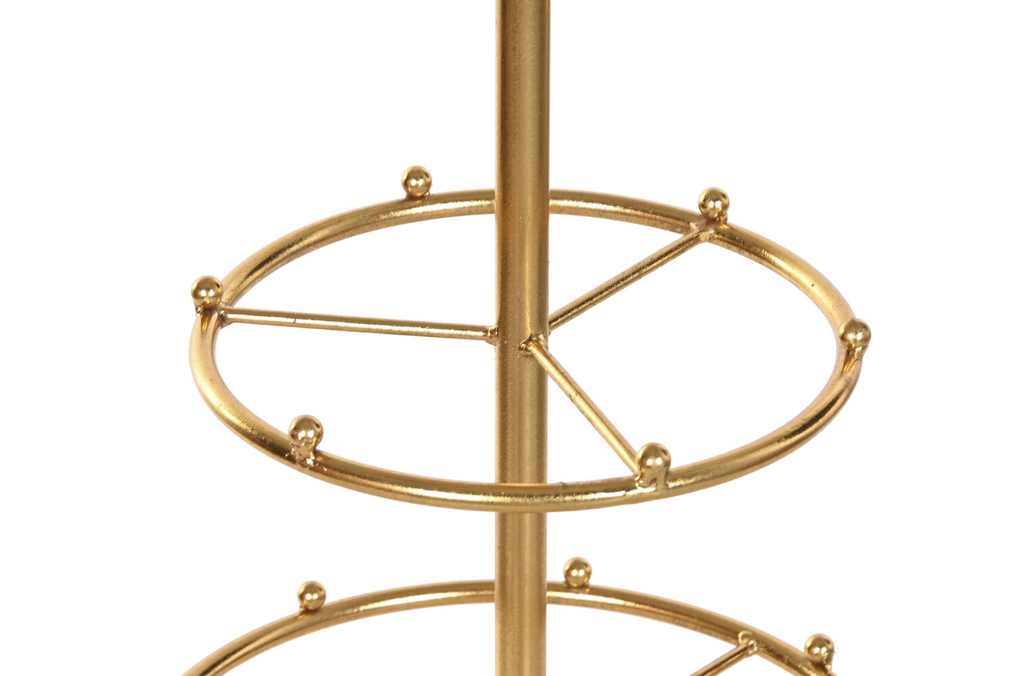 ARBOL METAL 40:5X40:5X133 EXPOSITOR DORADO
