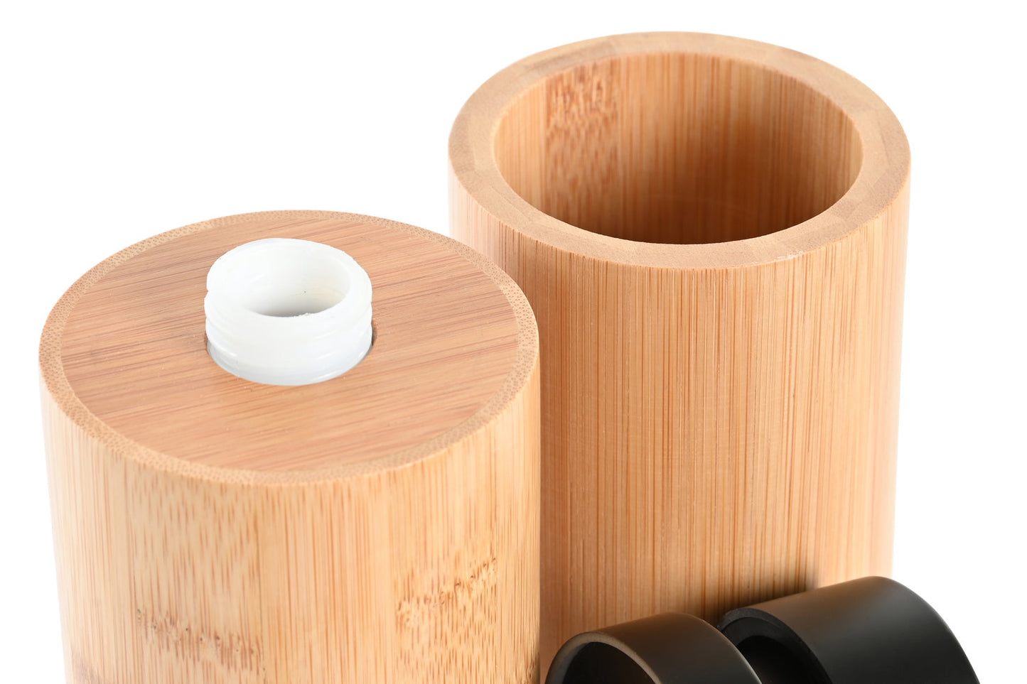 VASO BAMBU 8X8X11 NATURAL