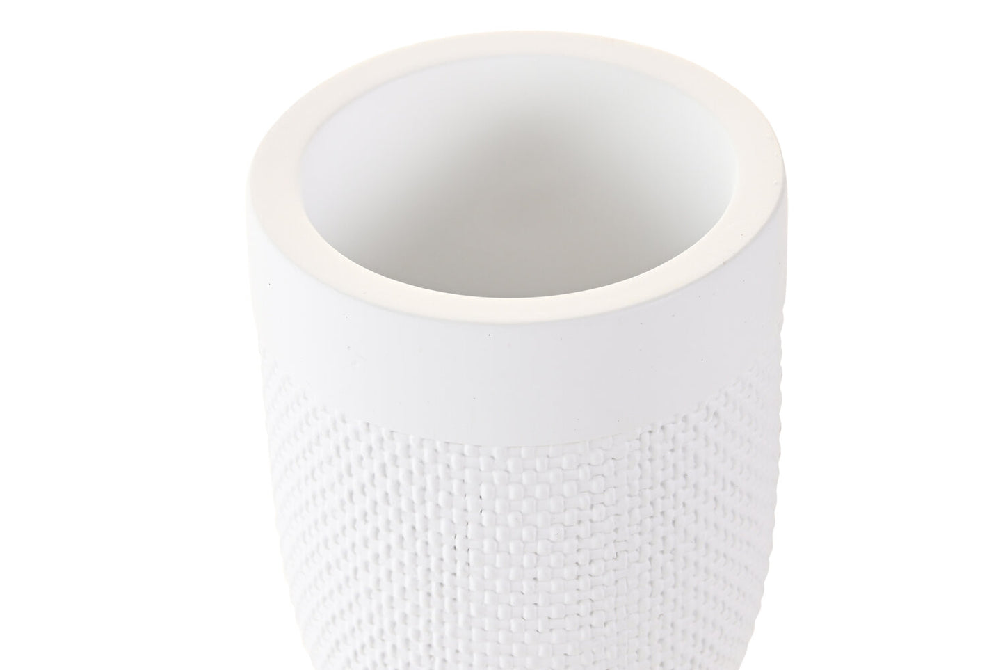 VASO CEMENTO 8X8X10:5 MATE BLANCO