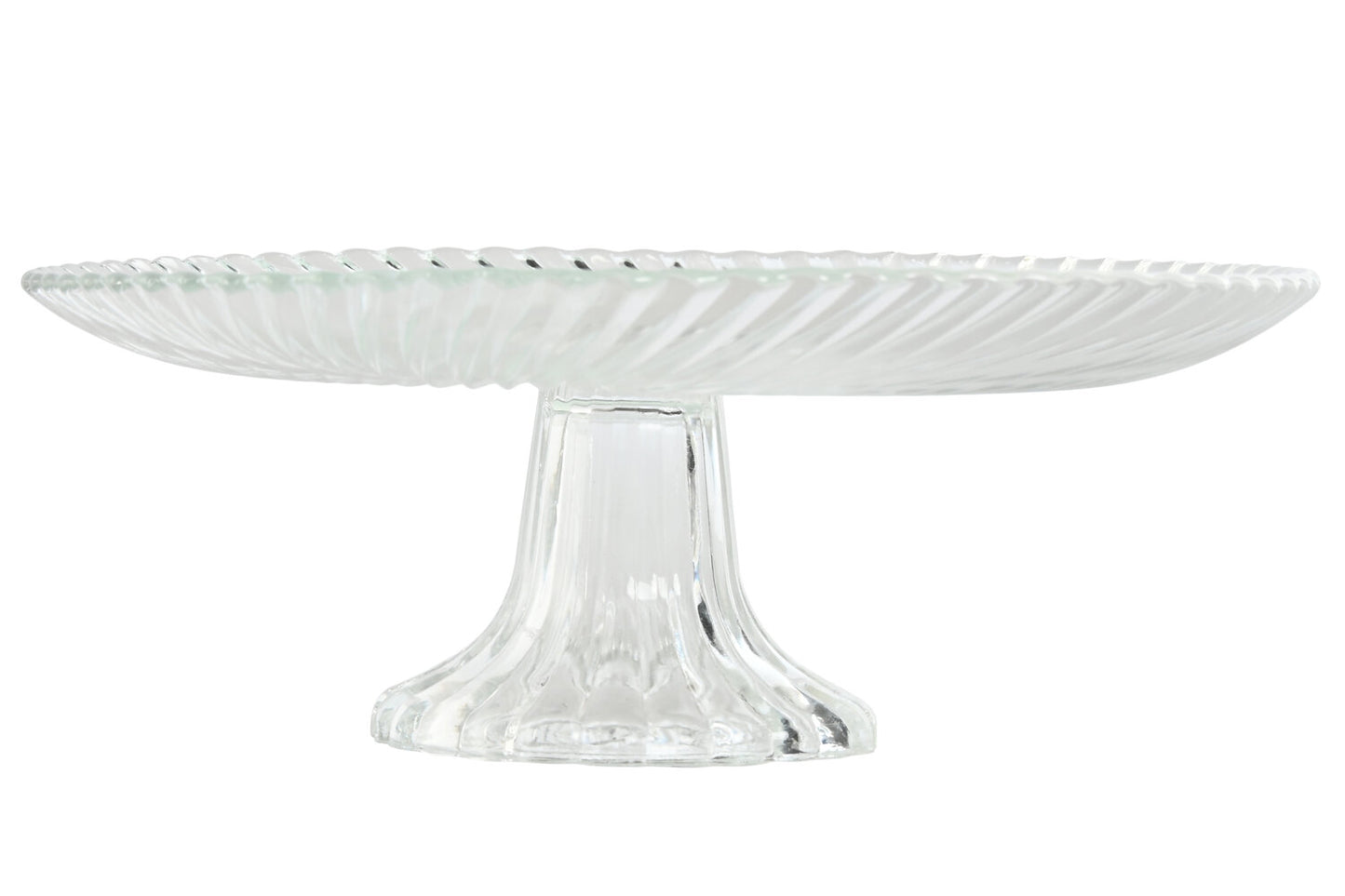 PLATO CRISTAL 20:5X20:5X7:5 RAYADO TRANSPARENTE