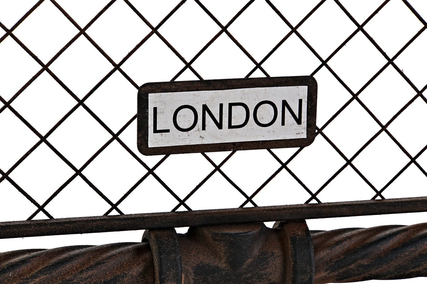 RELOJ PARED HIERRO PP 93X5X42 3 RELOJE ENVEJECIDO