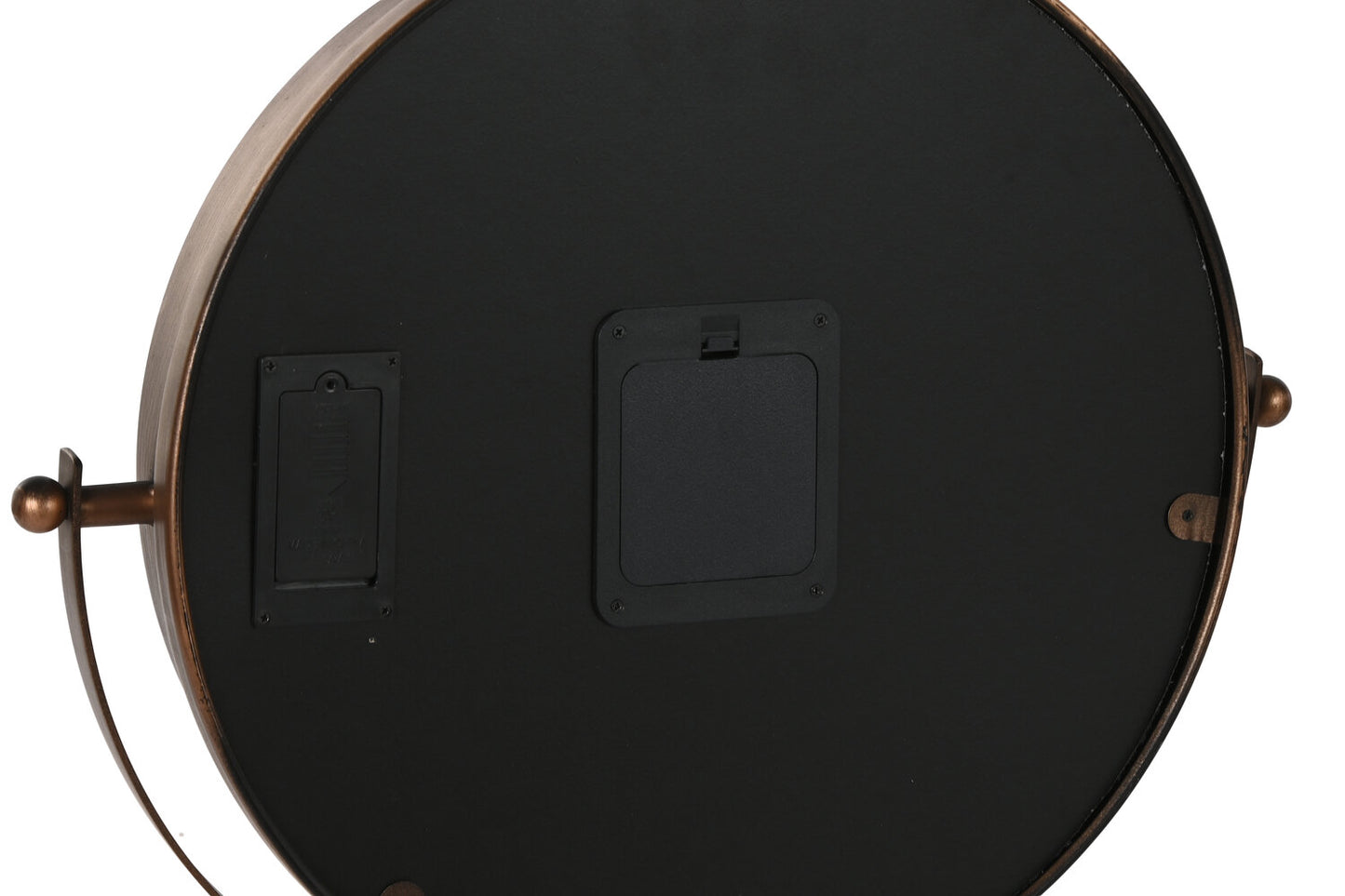 RELOJ PIE METAL CRISTAL 43X30X85 MOVIMIENTO DORADO